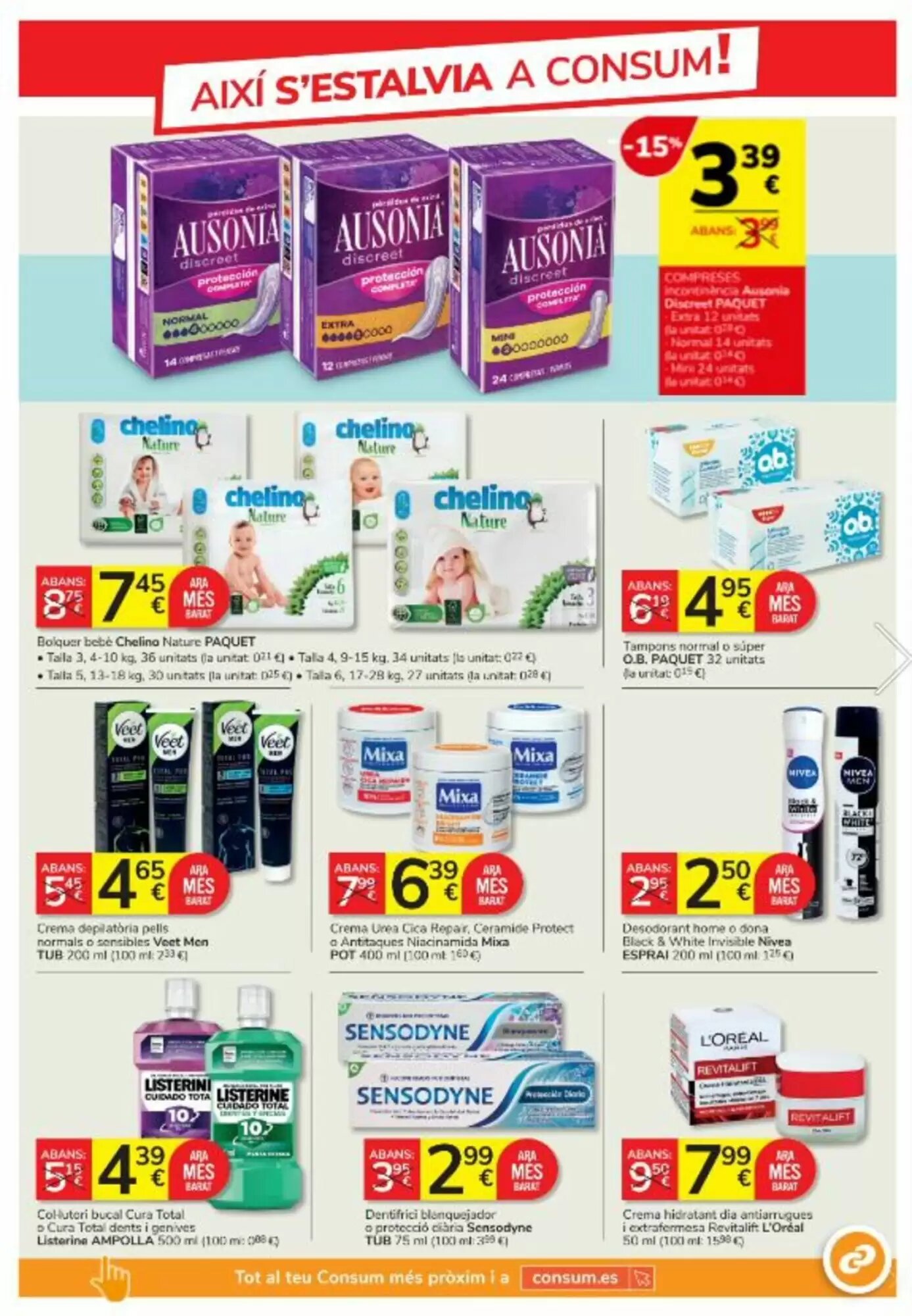 Folleto promocional de Consum válido desde el 23/07/2026 - Página 21.