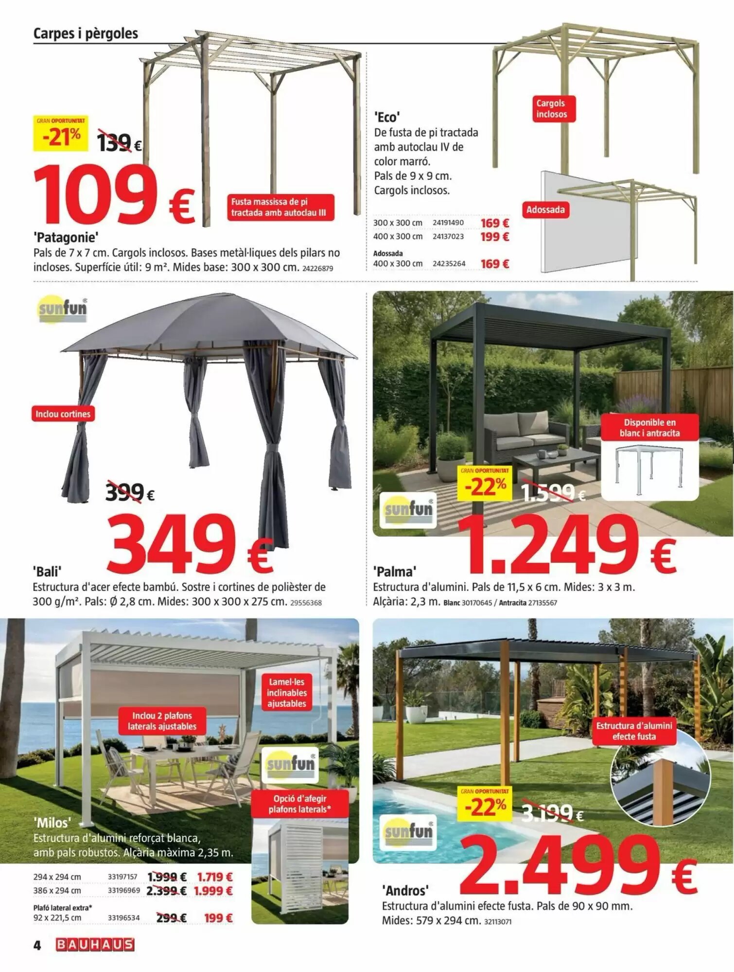 Folleto promocional de Bauhaus válido desde el 23/07/2026 - Página 4.