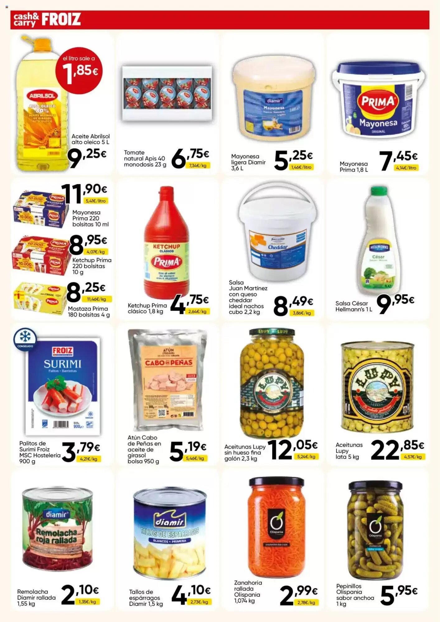 Folleto promocional de FROIZ válido desde el 23/07/2026 - Página 12.