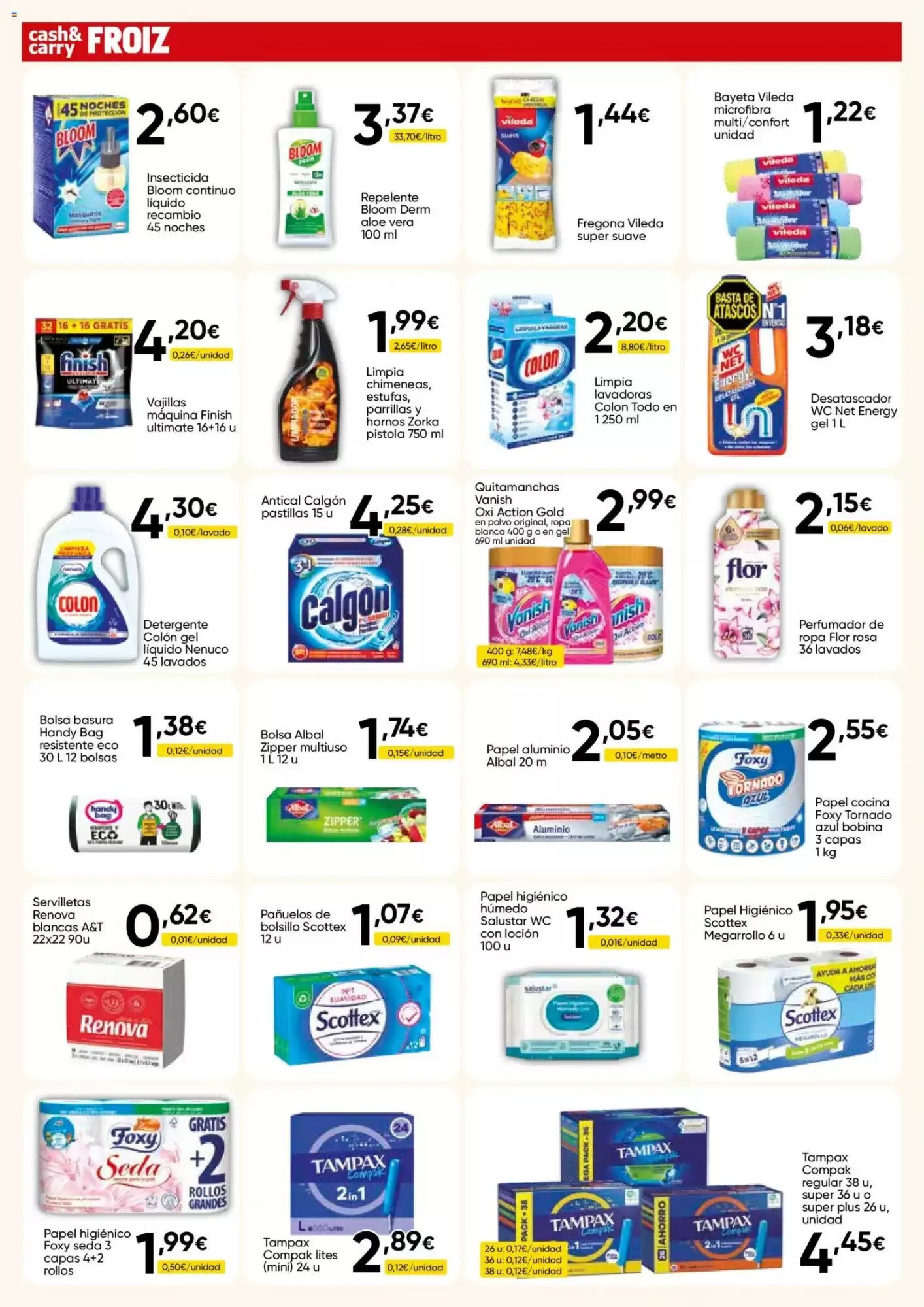 Folleto promocional de FROIZ válido desde el 23/07/2026 - Página 14.