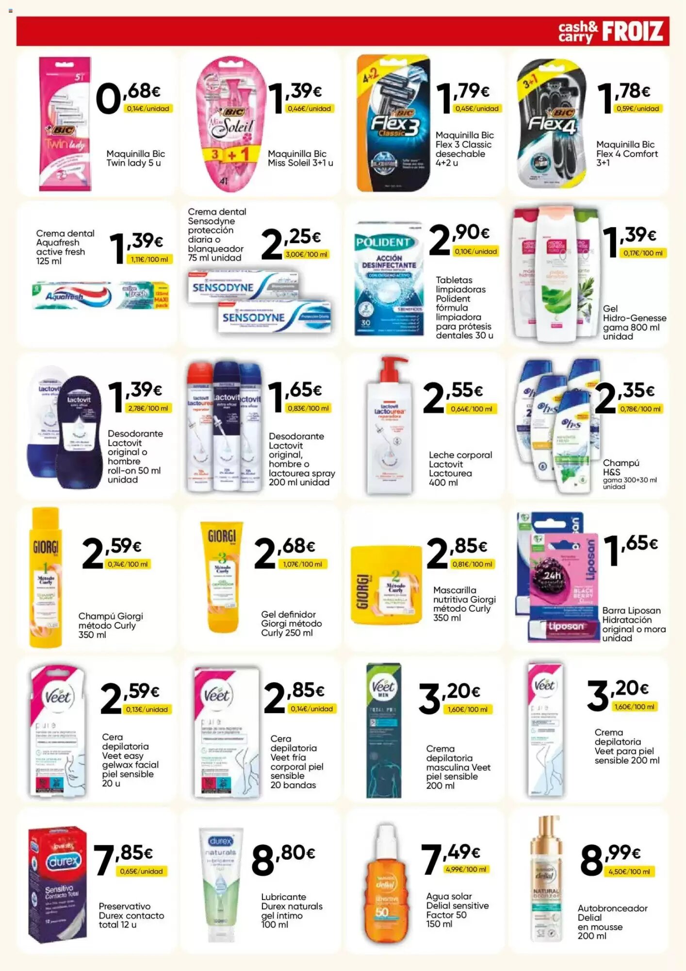 Folleto promocional de FROIZ válido desde el 23/07/2026 - Página 15.