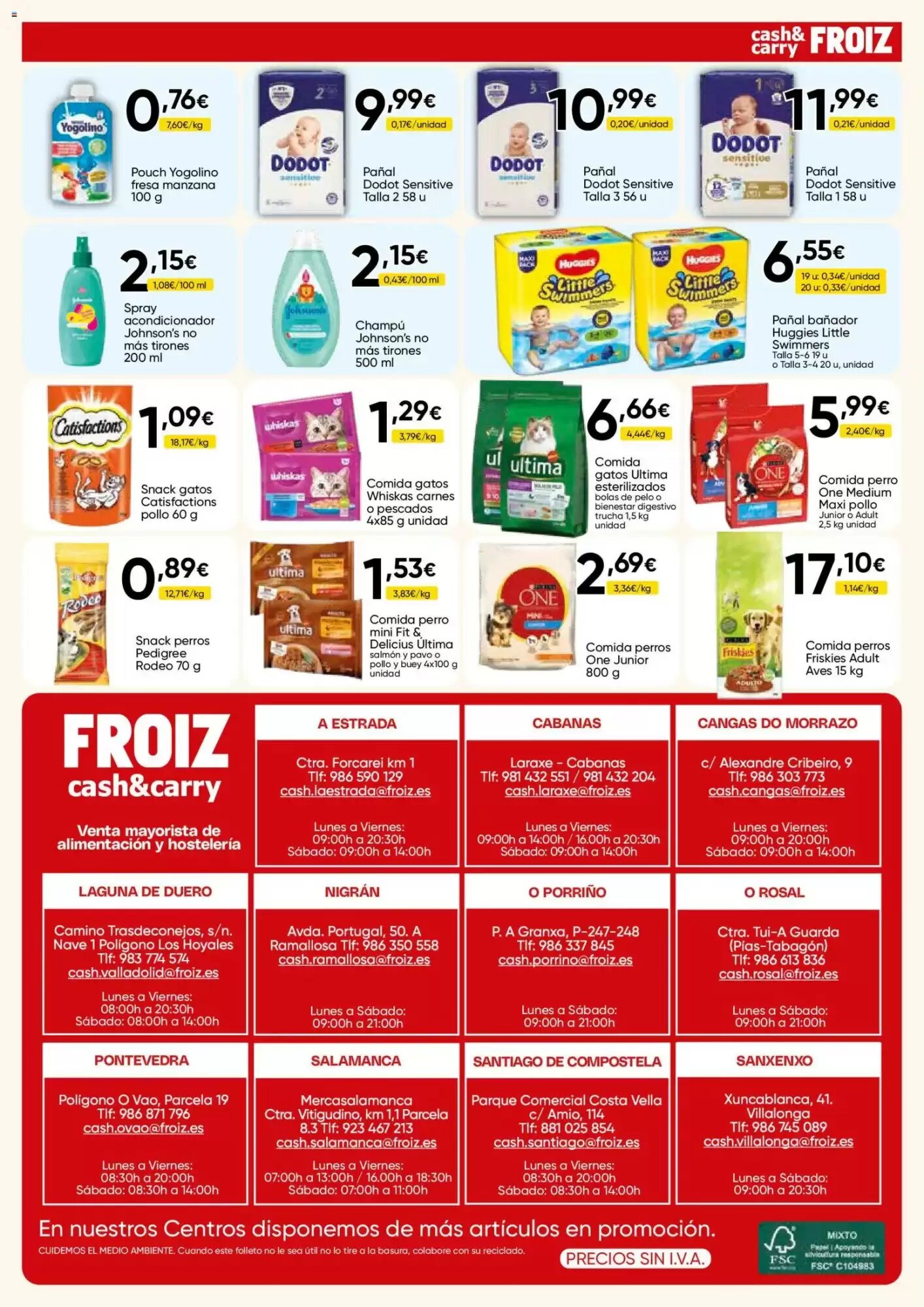 Folleto promocional de FROIZ válido desde el 23/07/2026 - Página 16.