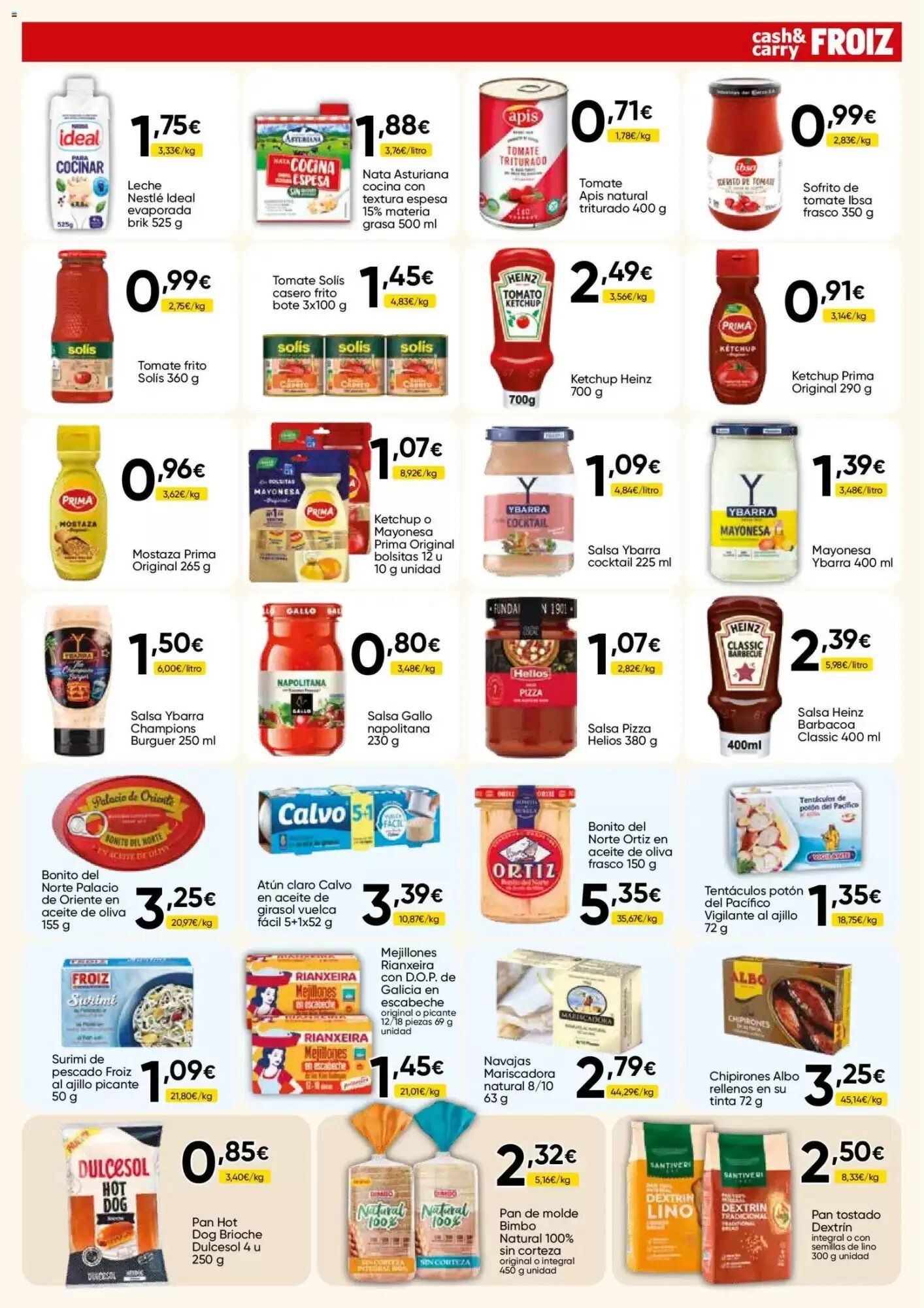 Folleto promocional de FROIZ válido desde el 23/07/2026 - Página 3.