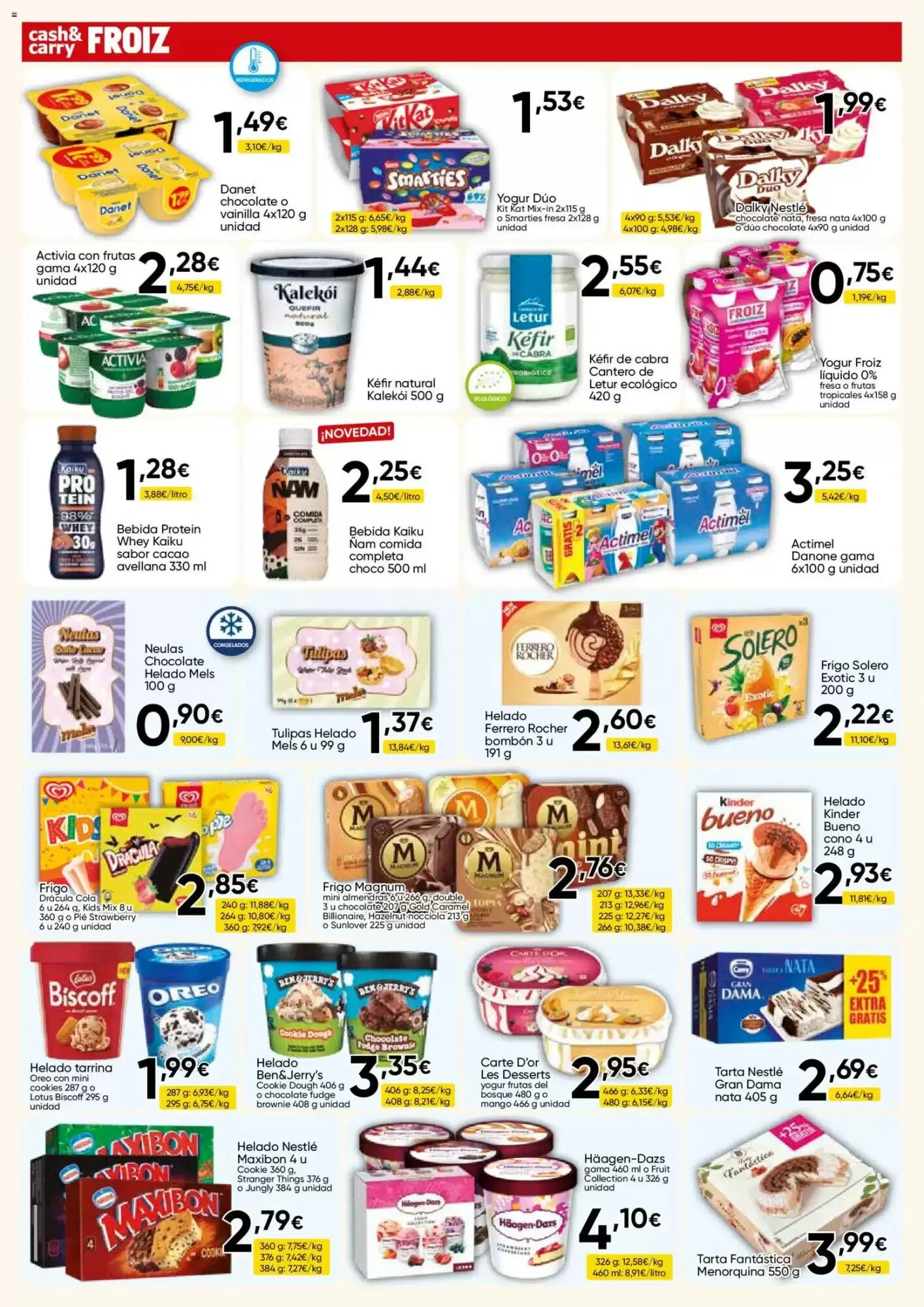 Folleto promocional de FROIZ válido desde el 23/07/2026 - Página 6.