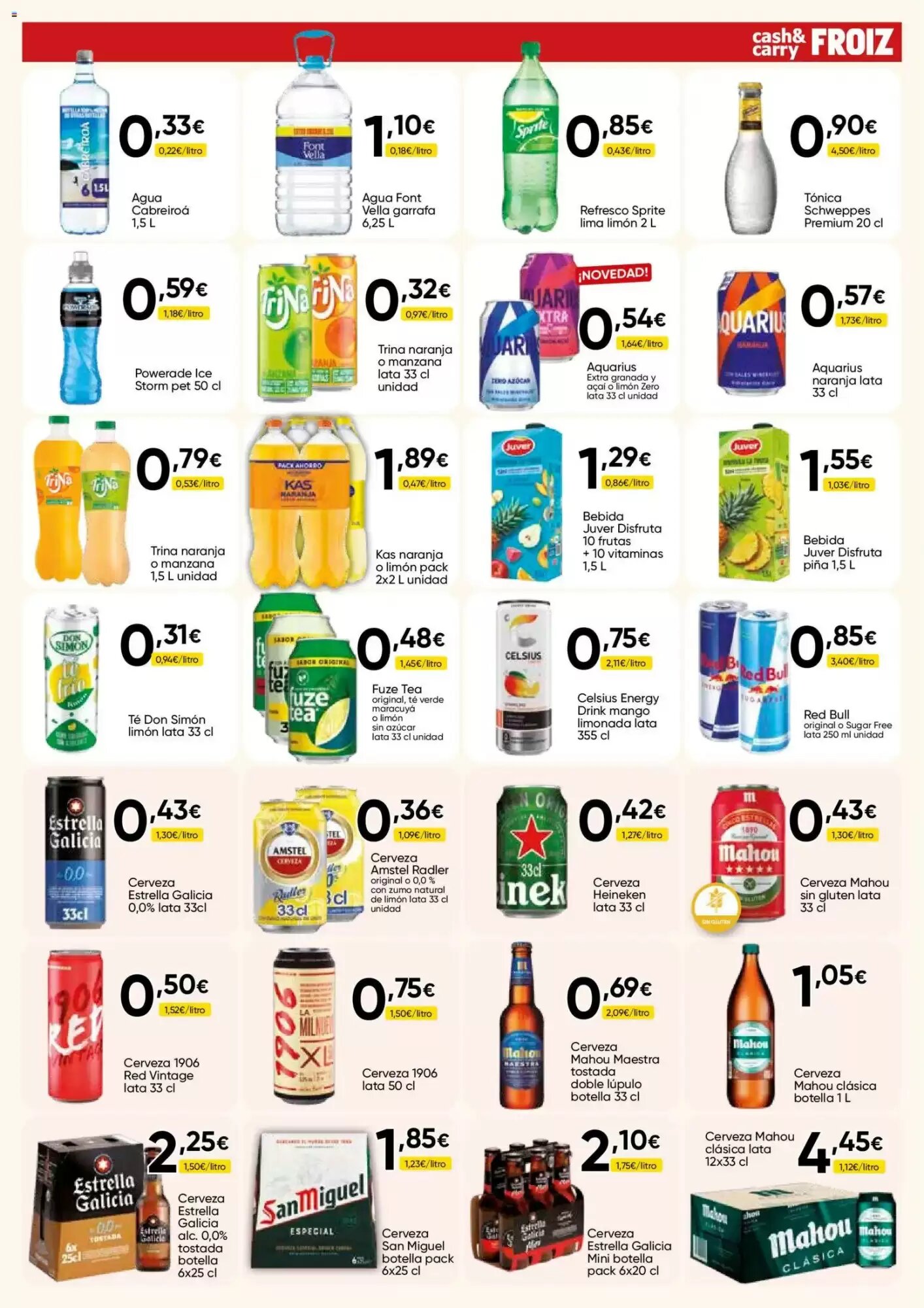 Folleto promocional de FROIZ válido desde el 23/07/2026 - Página 7.