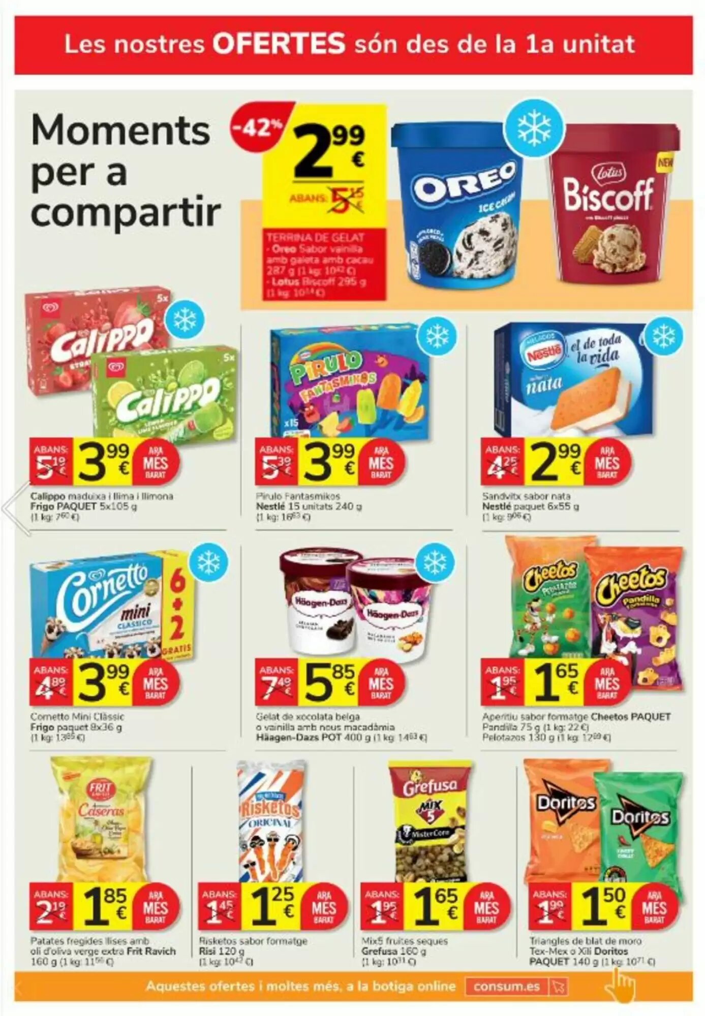 Folleto promocional de Consum válido desde el 23/07/2026 - Página 12.