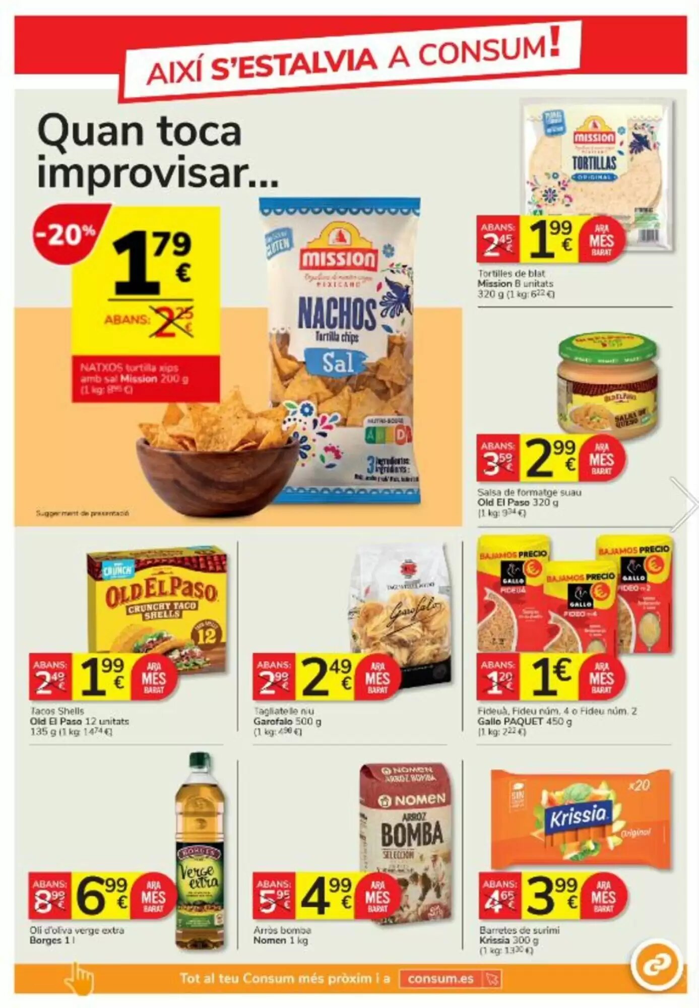 Folleto promocional de Consum válido desde el 23/07/2026 - Página 7.