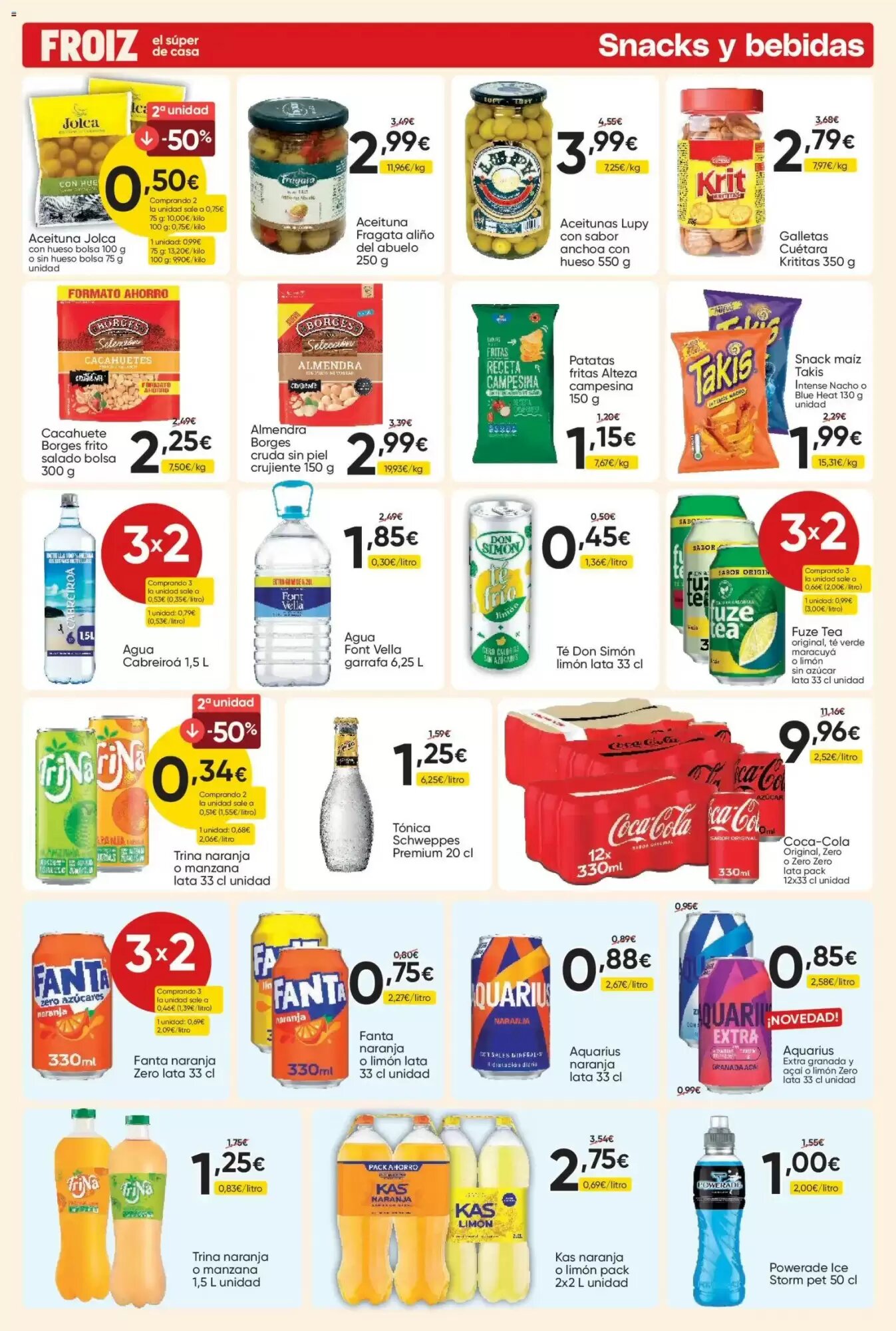 Folleto promocional de FROIZ válido desde el 23/07/2026 - Página 15.