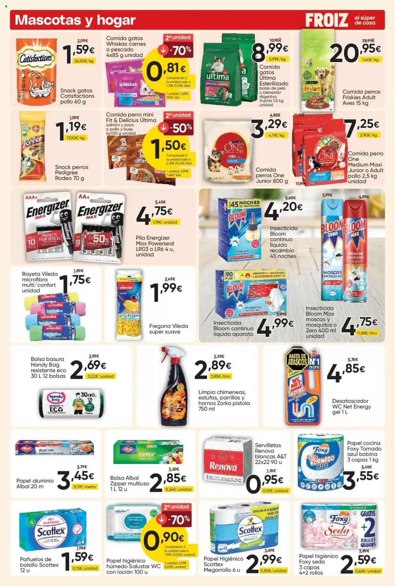 Folleto promocional de FROIZ válido desde el 23/07/2026 - Página 18.