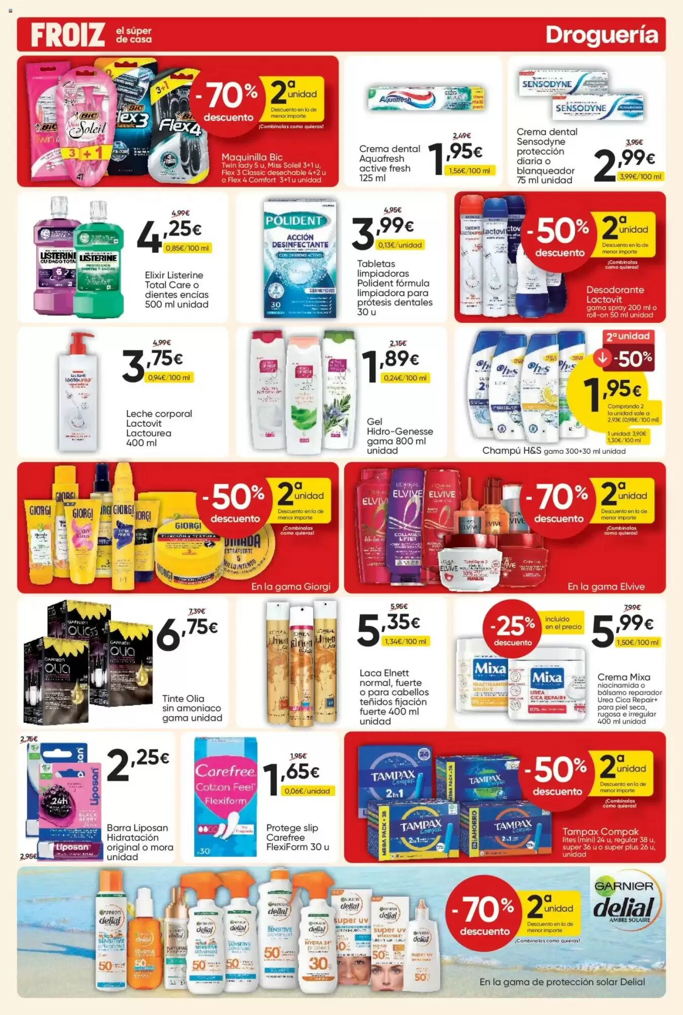 Folleto promocional de FROIZ válido desde el 23/07/2026 - Página 19.