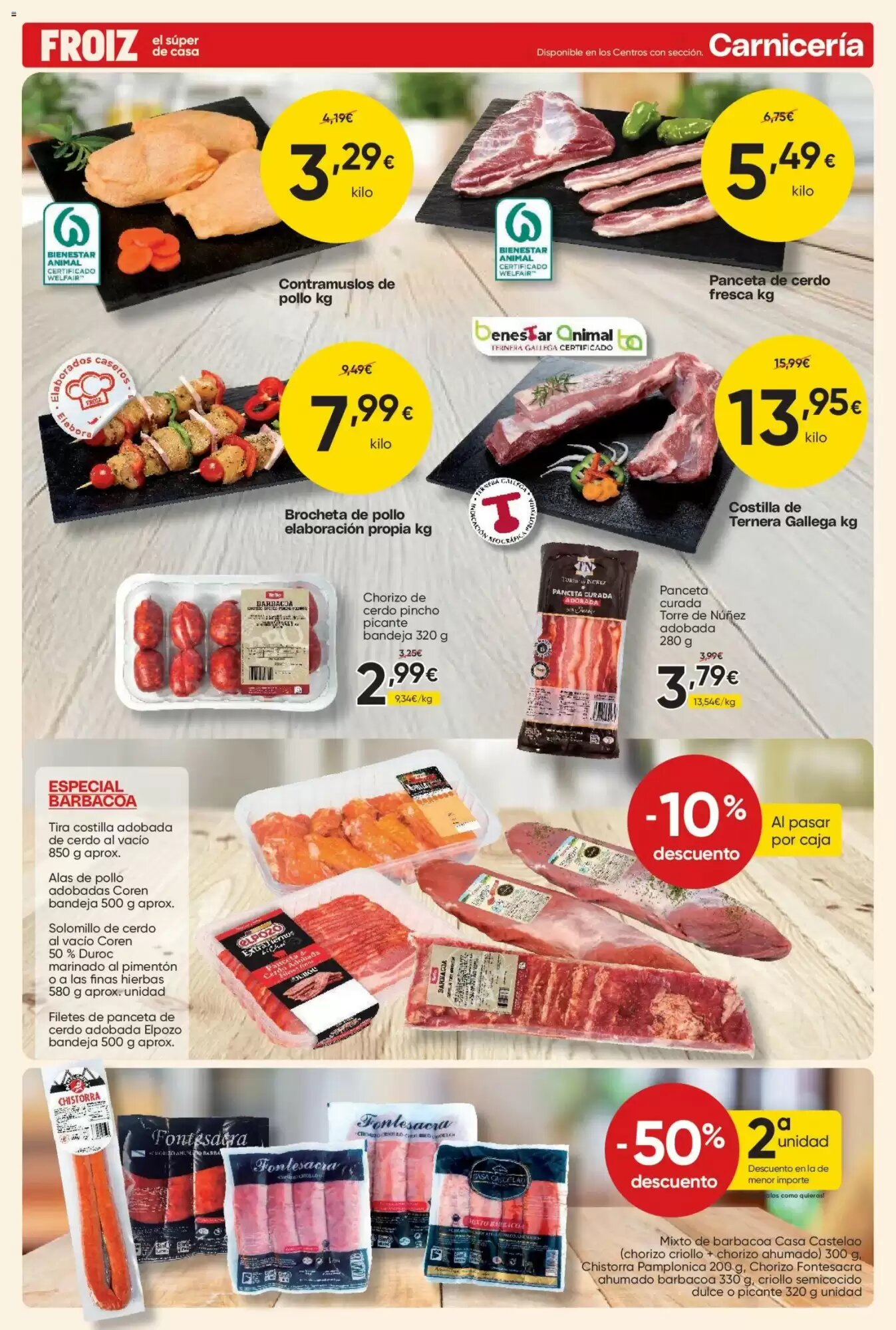 Folleto promocional de FROIZ válido desde el 23/07/2026 - Página 3.