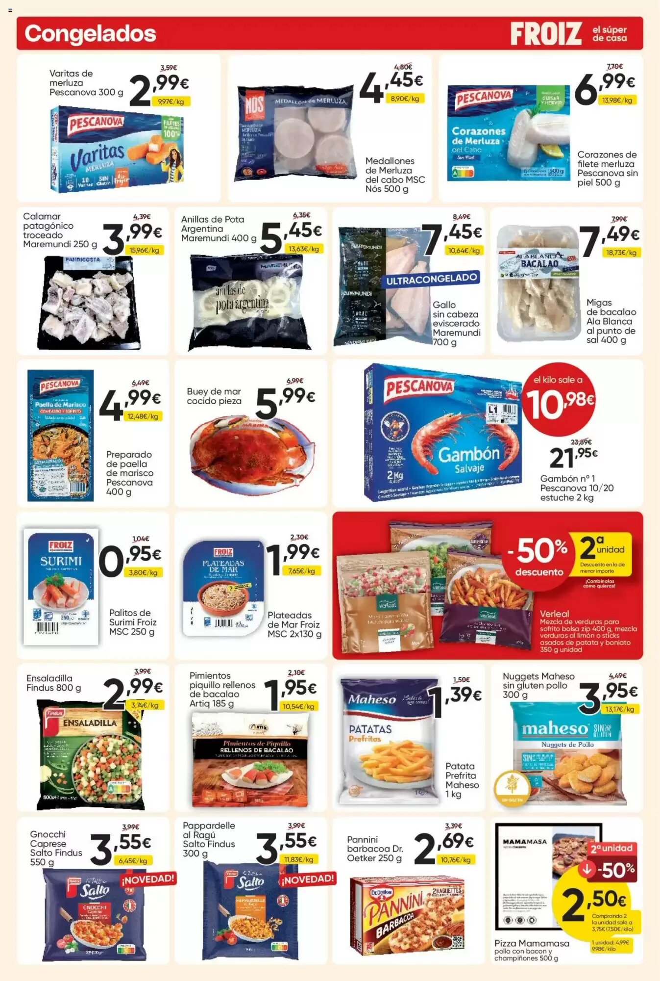 Folleto promocional de FROIZ válido desde el 23/07/2026 - Página 4.