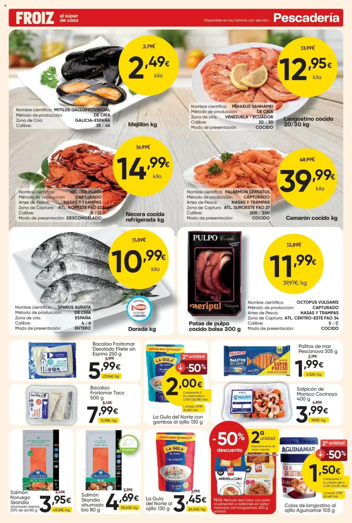 Folleto promocional de FROIZ válido desde el 23/07/2026 - Página 5.