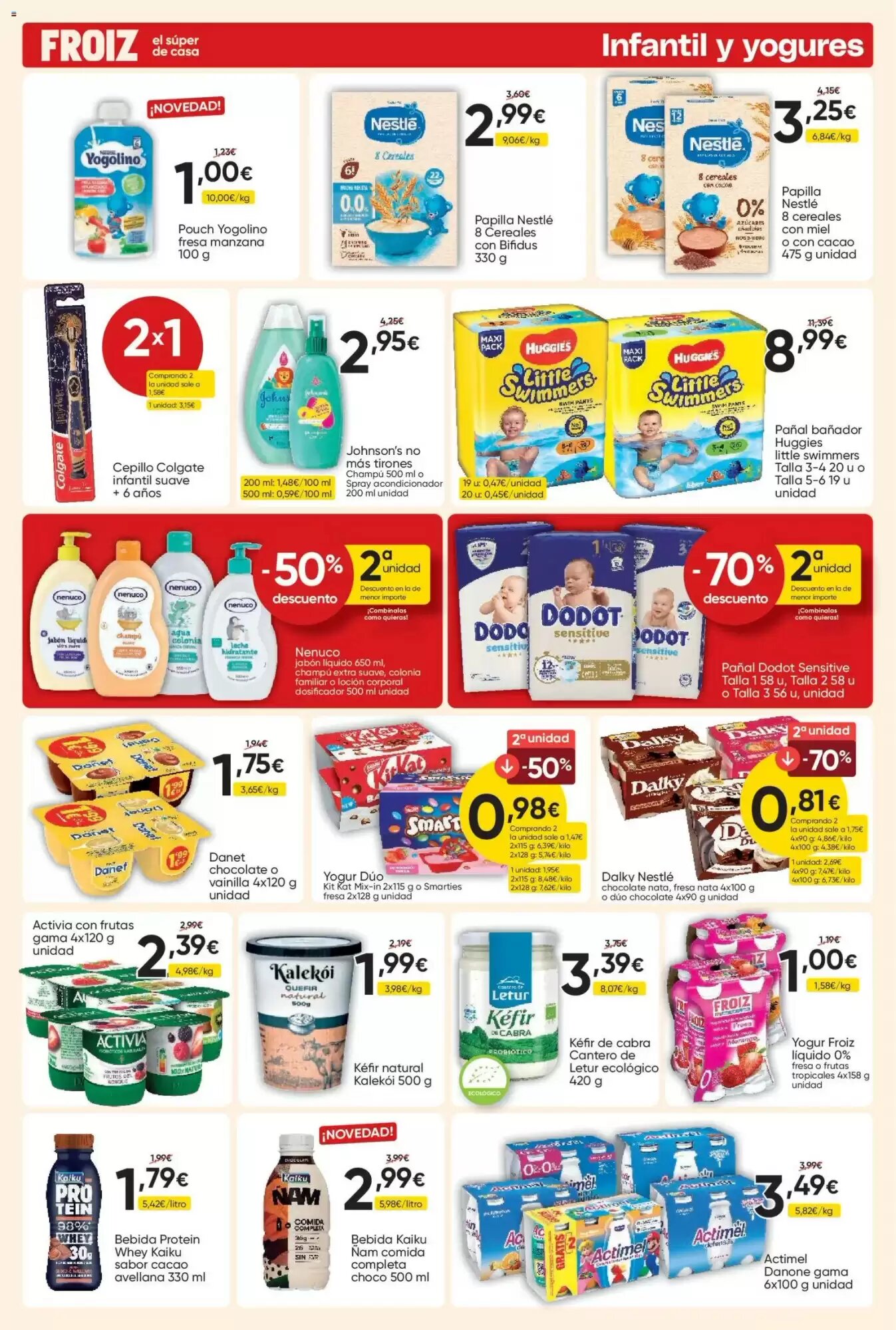 Folleto promocional de FROIZ válido desde el 23/07/2026 - Página 9.