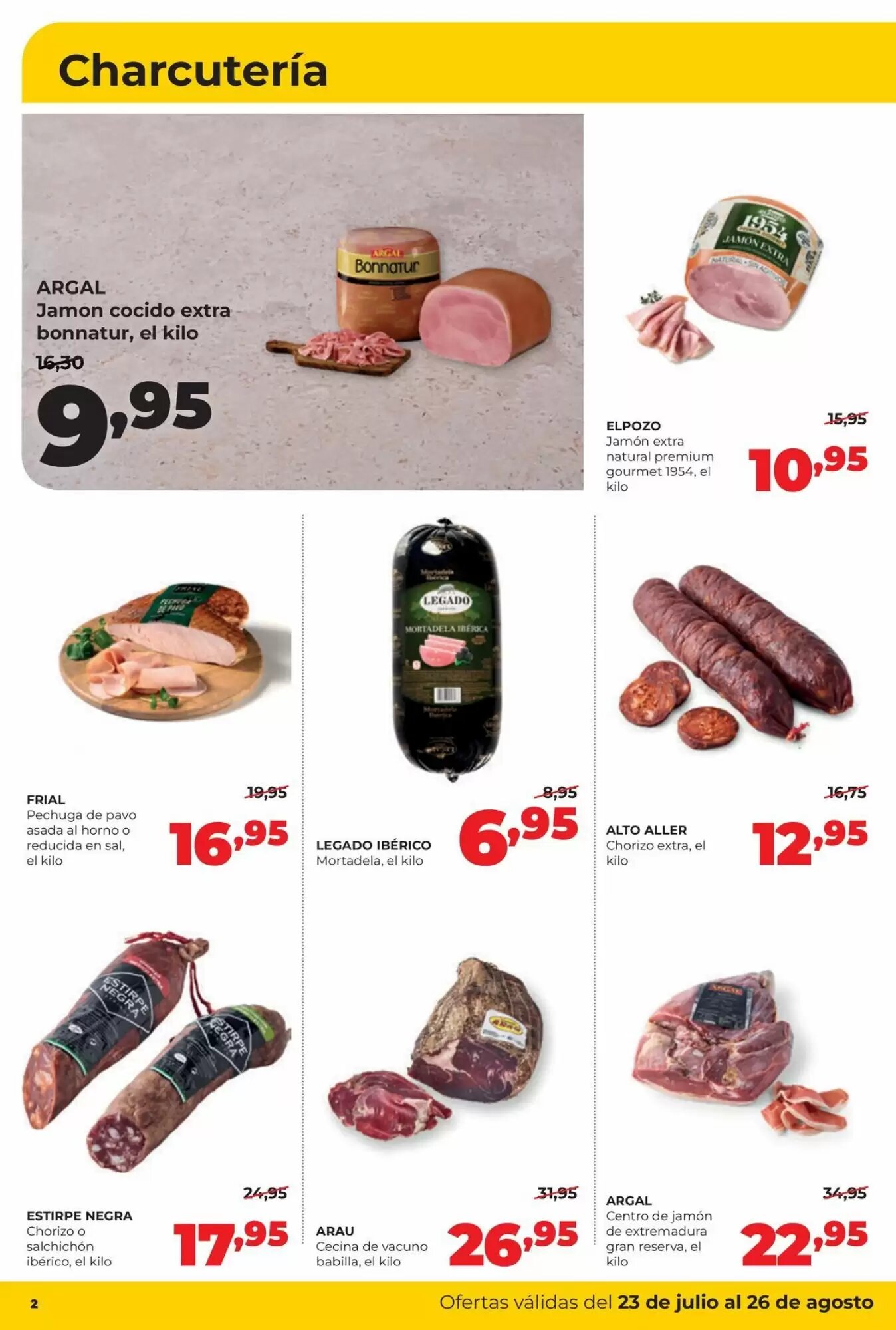 Folleto promocional de Alimerka válido desde el 23/07/2026 - Página 2.