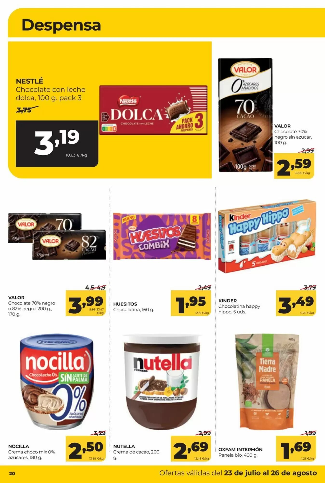 Folleto promocional de Alimerka válido desde el 23/07/2026 - Página 20.