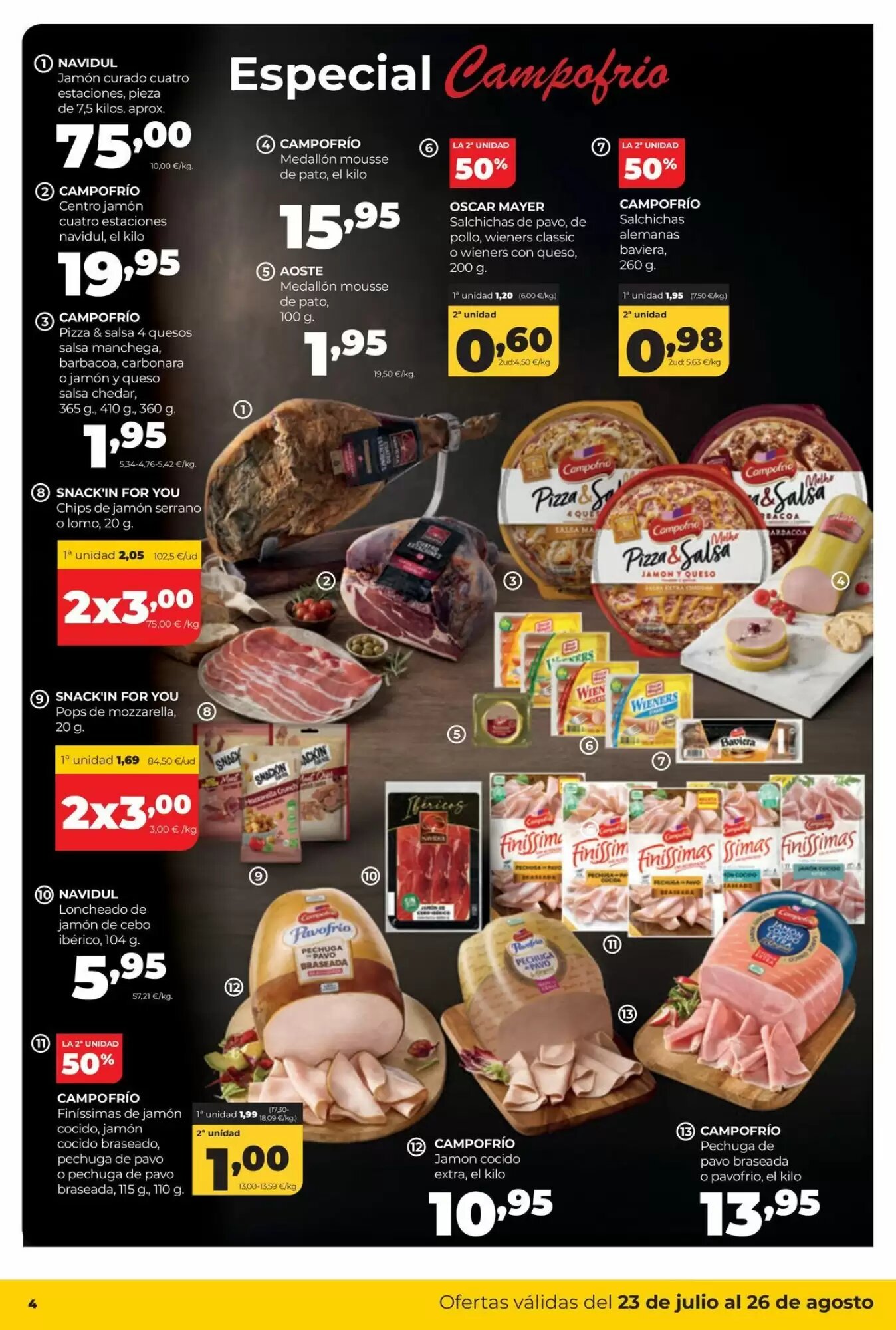 Folleto promocional de Alimerka válido desde el 23/07/2026 - Página 4.
