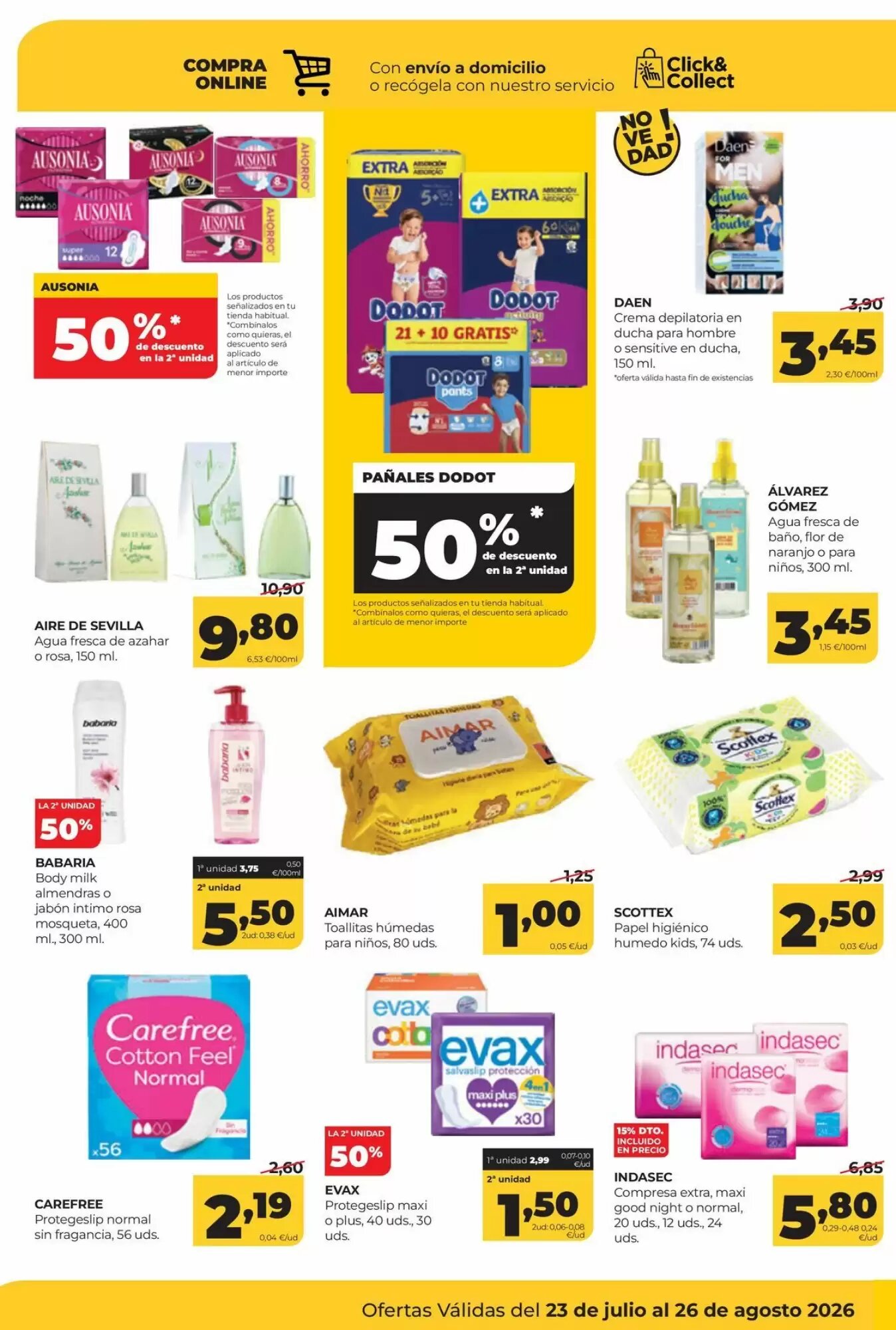 Folleto promocional de Alimerka válido desde el 23/07/2026 - Página 46.