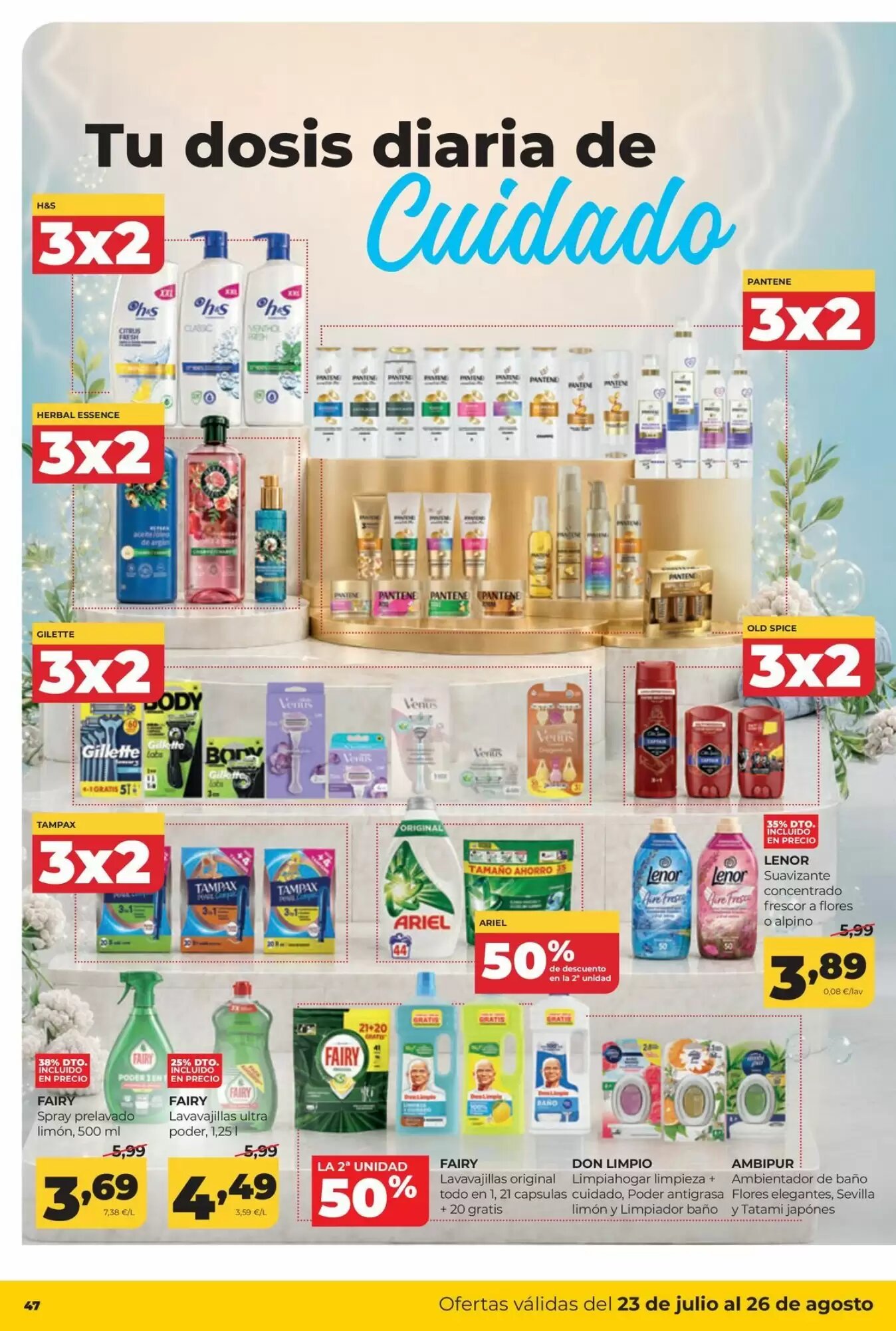 Folleto promocional de Alimerka válido desde el 23/07/2026 - Página 47.