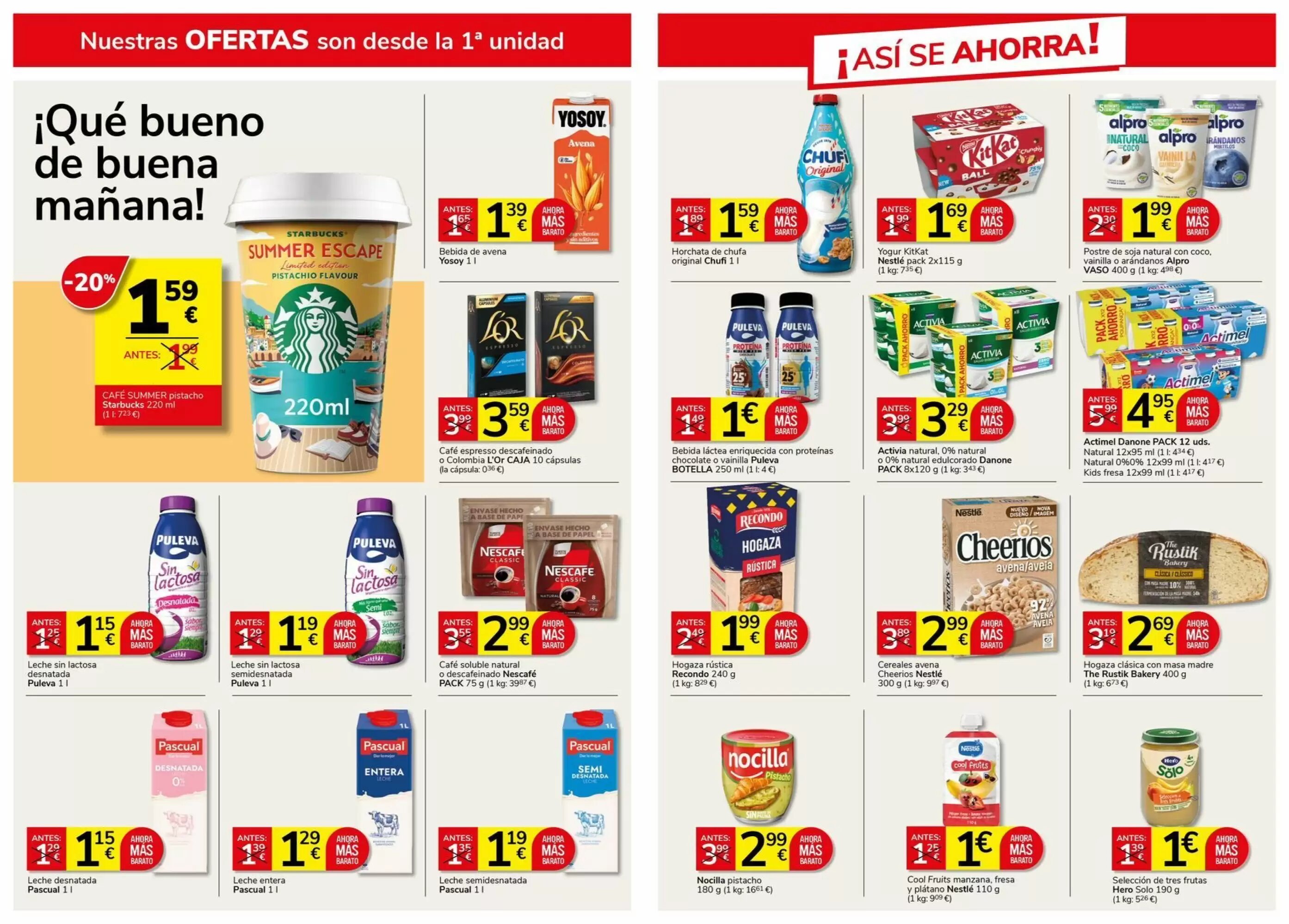 Folleto promocional de Supermercados Charter válido desde el 23/07/2026 - Página 2.