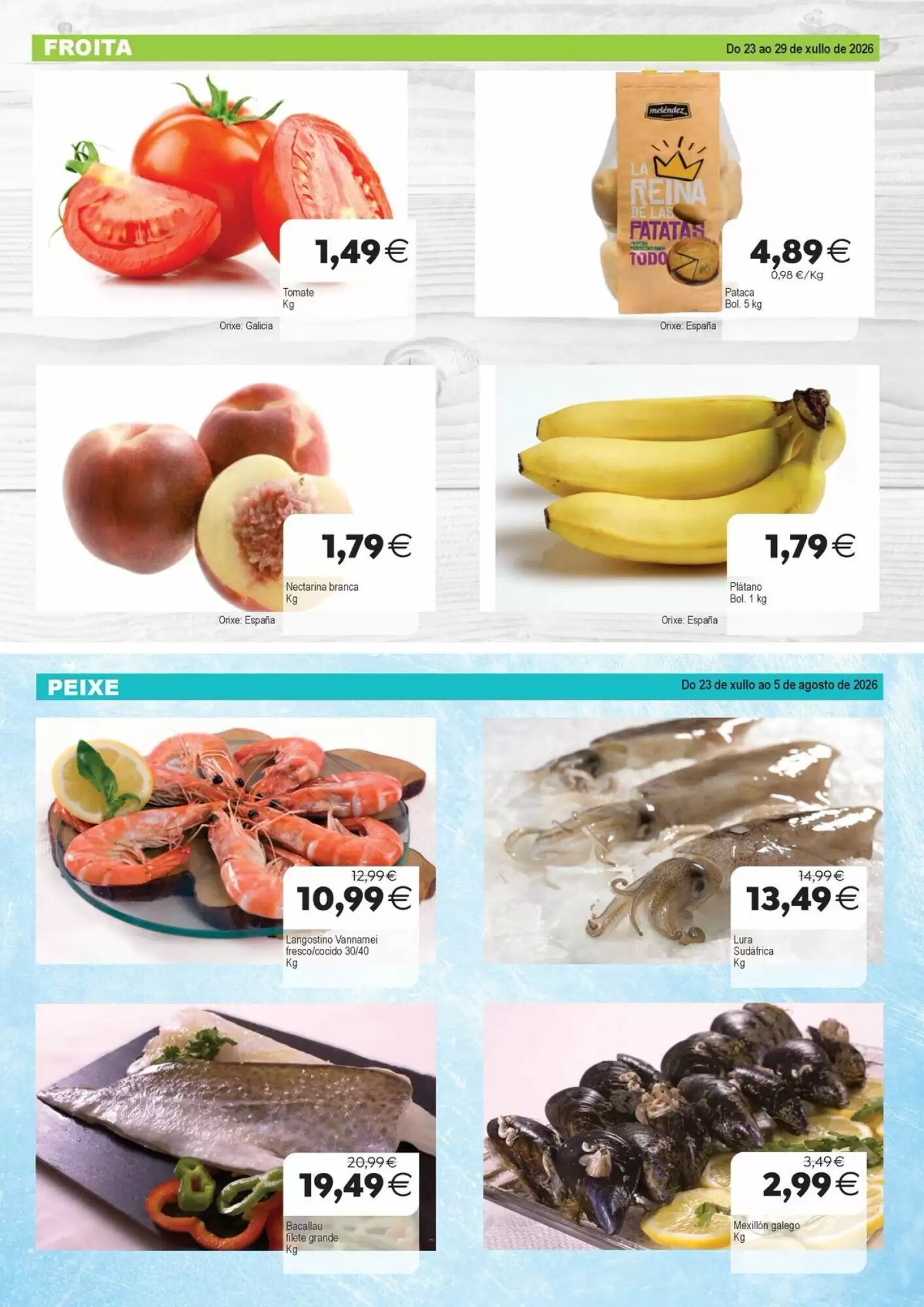 Folleto promocional de Plenus Supermercados válido desde el 24/07/2026 - Página 2.