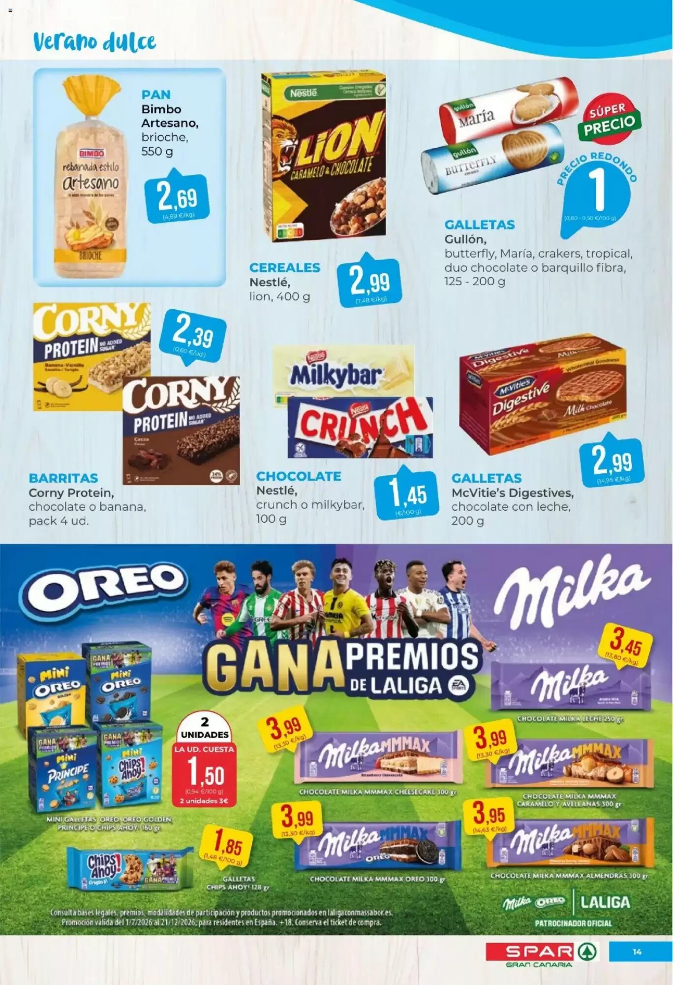 Folleto promocional de Spar válido desde el 24/07/2026 - Página 14.