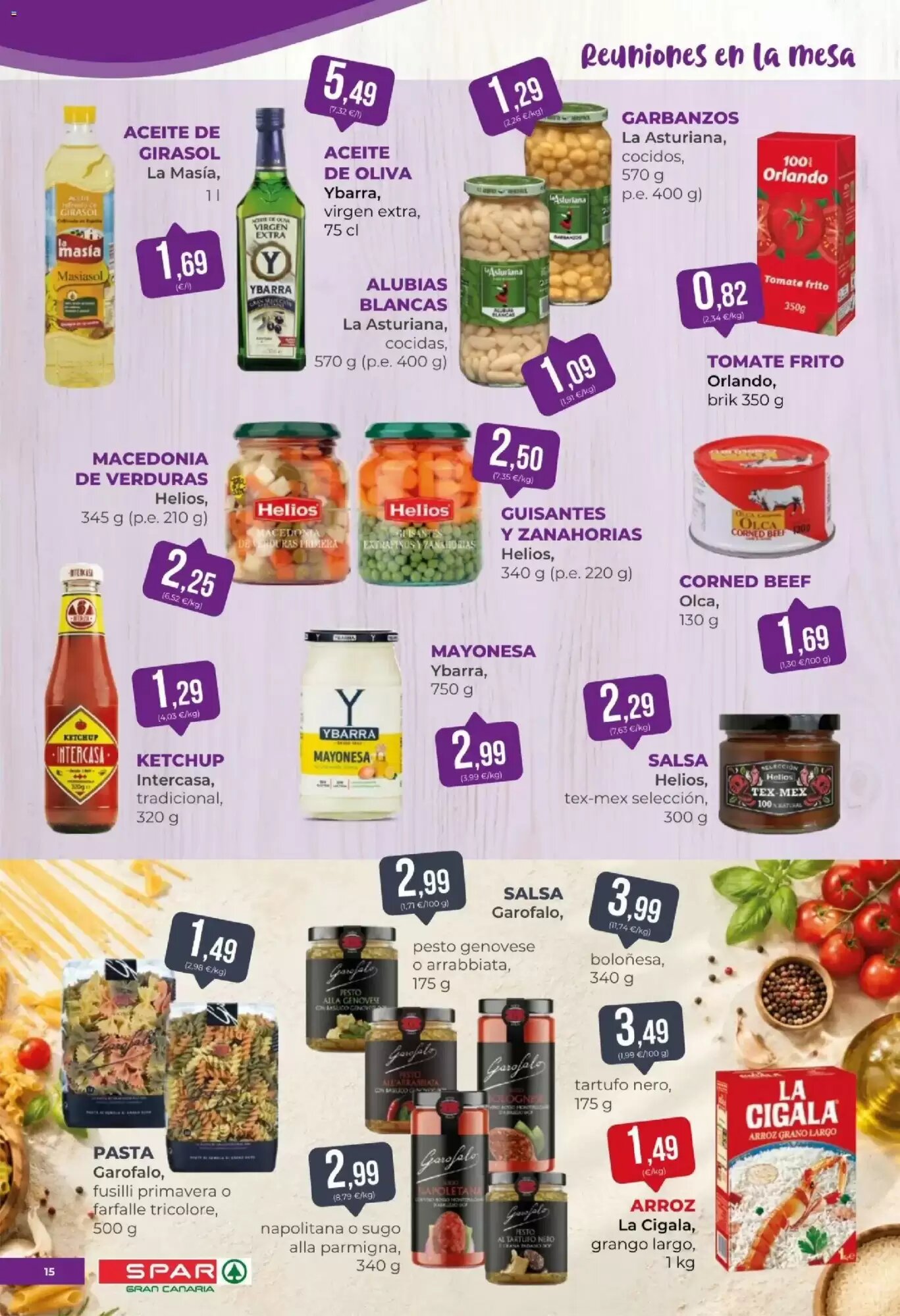 Folleto promocional de Spar válido desde el 24/07/2026 - Página 15.