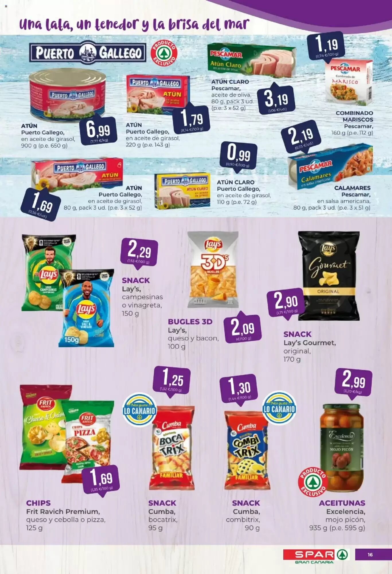 Folleto promocional de Spar válido desde el 24/07/2026 - Página 16.