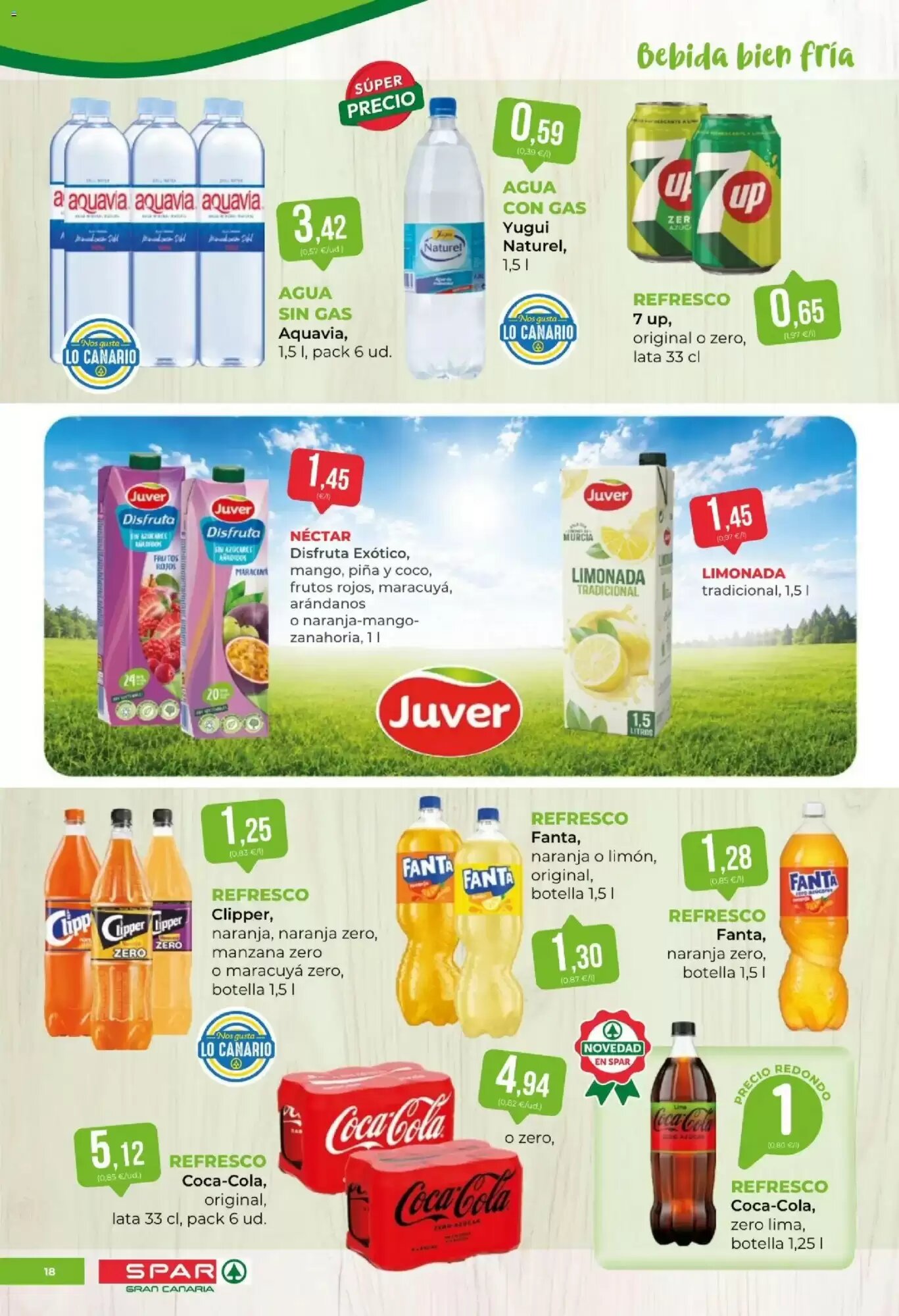 Folleto promocional de Spar válido desde el 24/07/2026 - Página 18.