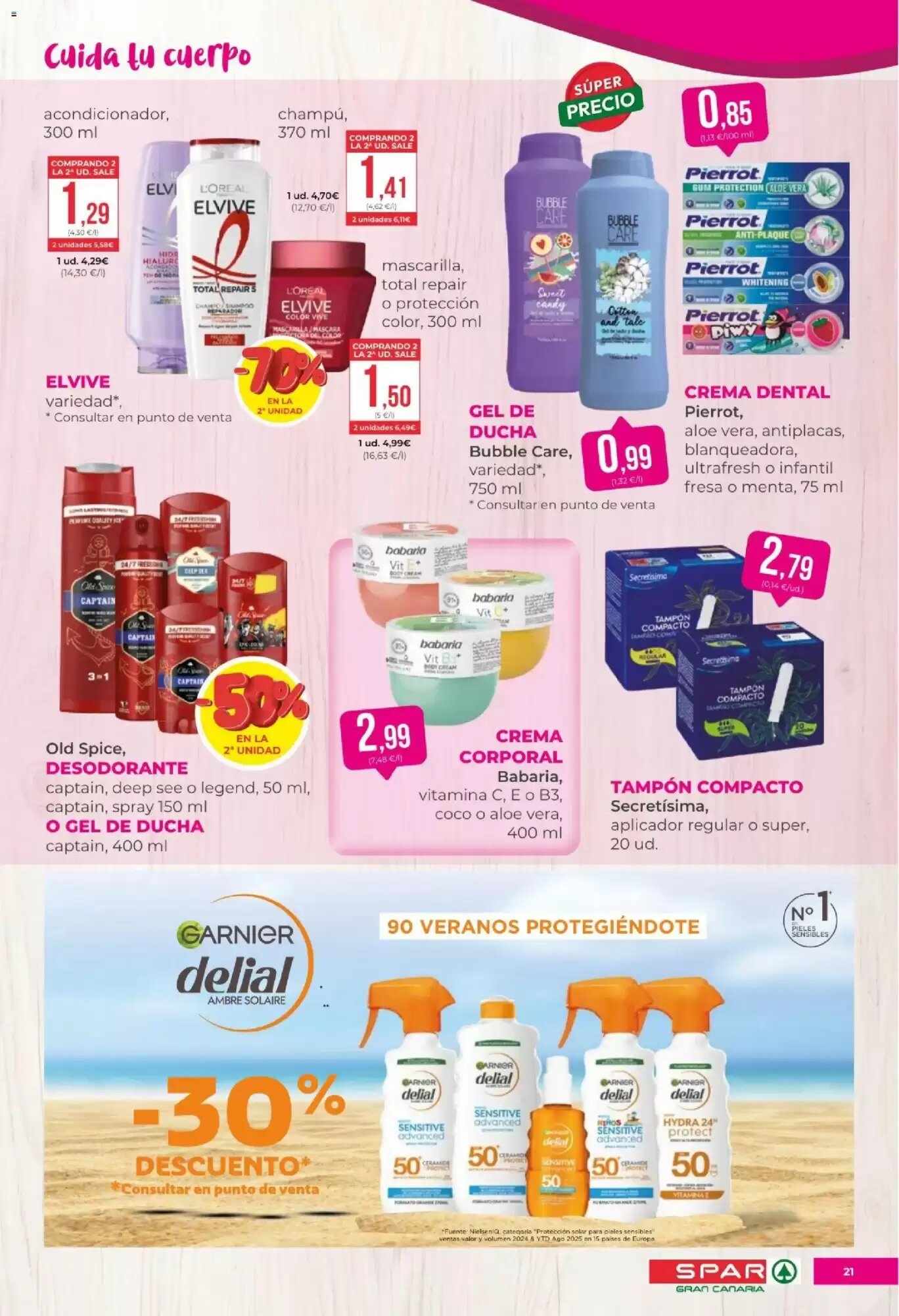 Folleto promocional de Spar válido desde el 24/07/2026 - Página 21.