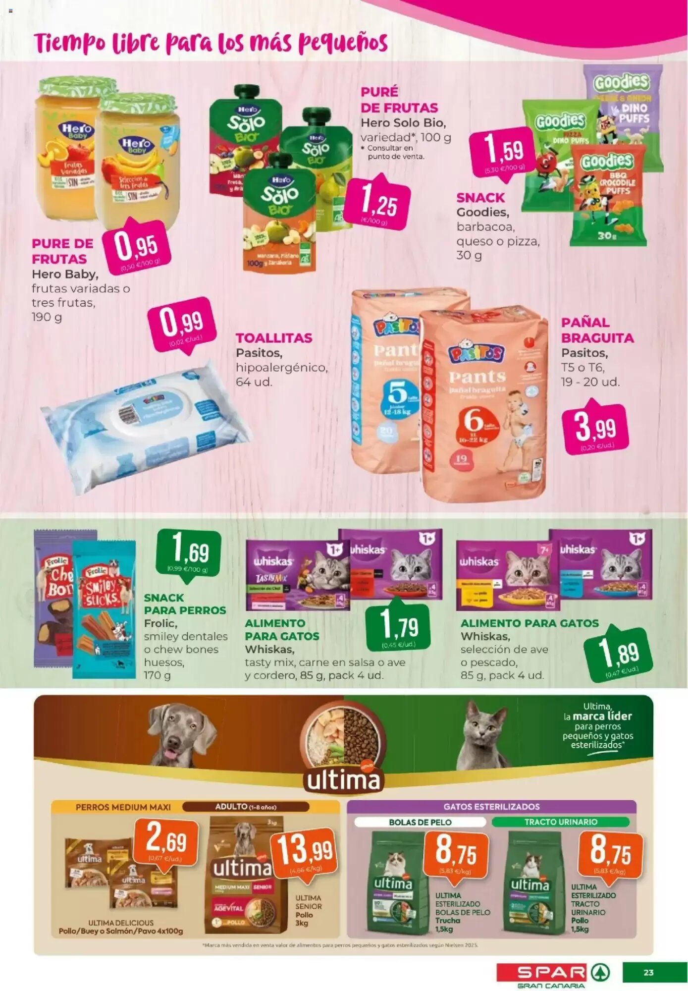 Folleto promocional de Spar válido desde el 24/07/2026 - Página 23.