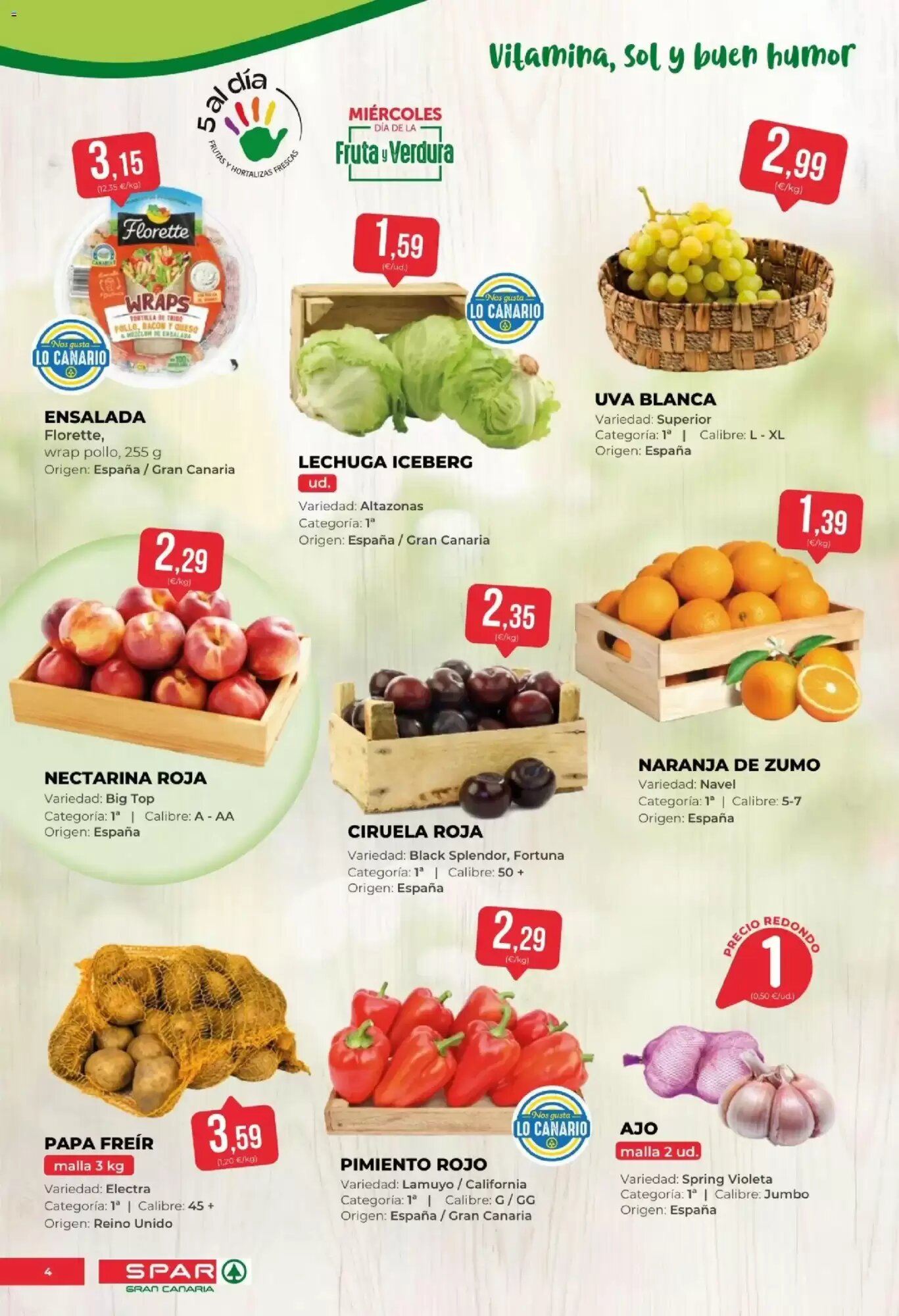 Folleto promocional de Spar válido desde el 24/07/2026 - Página 4.