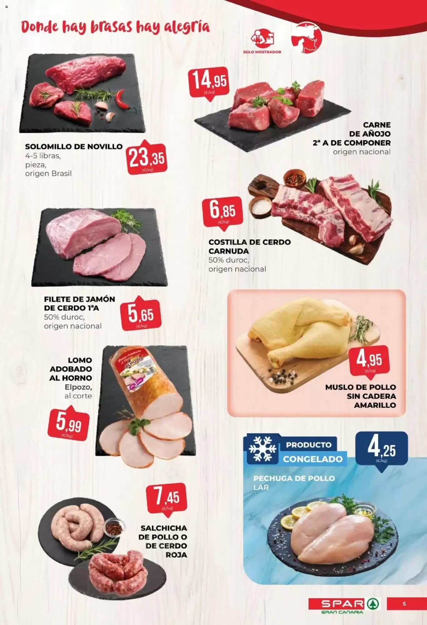 Folleto promocional de Spar válido desde el 24/07/2026 - Página 5.