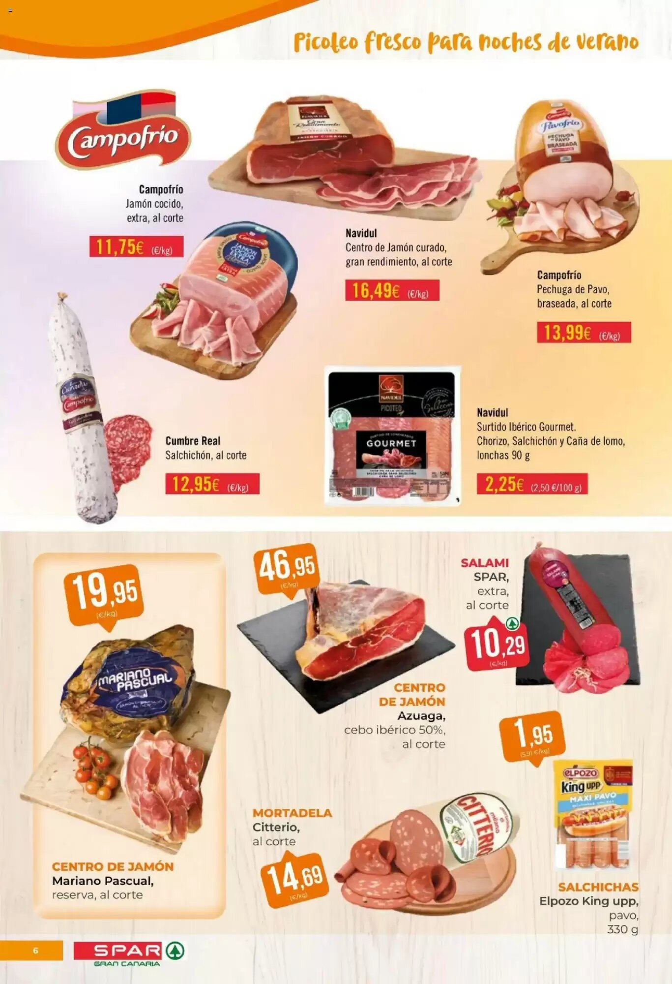 Folleto promocional de Spar válido desde el 24/07/2026 - Página 6.