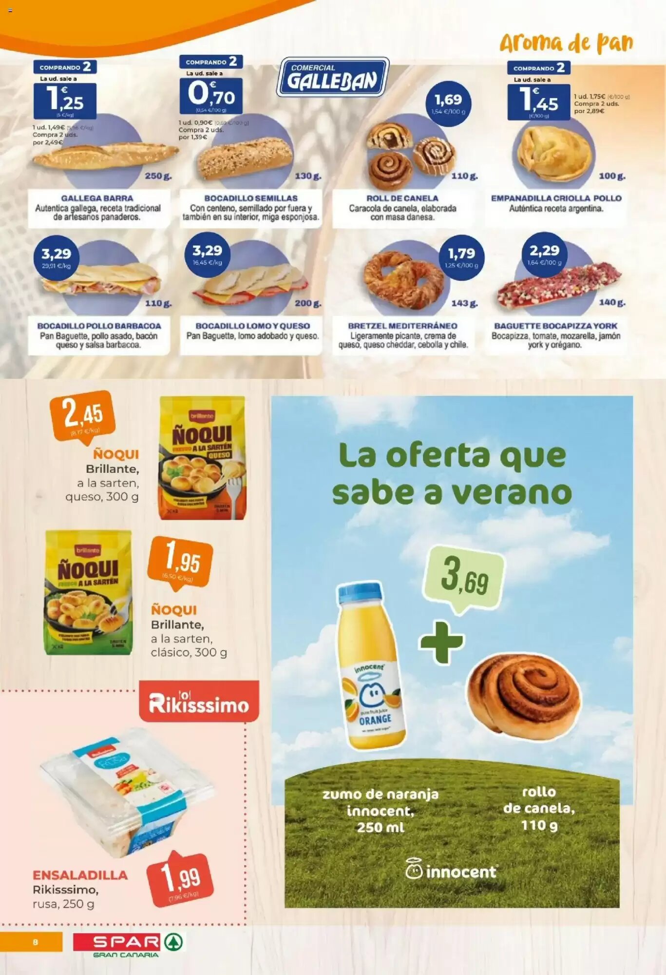 Folleto promocional de Spar válido desde el 24/07/2026 - Página 8.