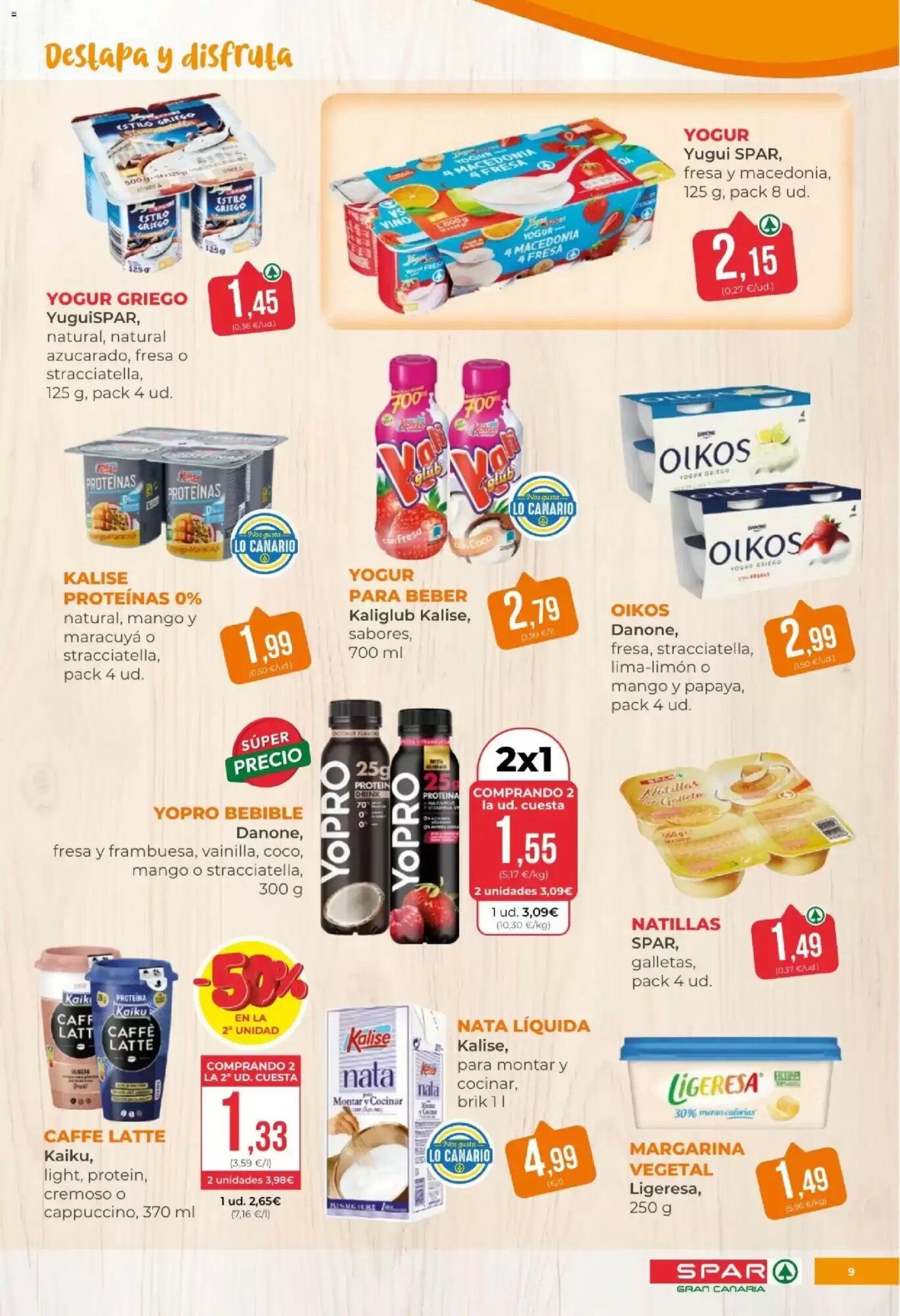 Folleto promocional de Spar válido desde el 24/07/2026 - Página 9.