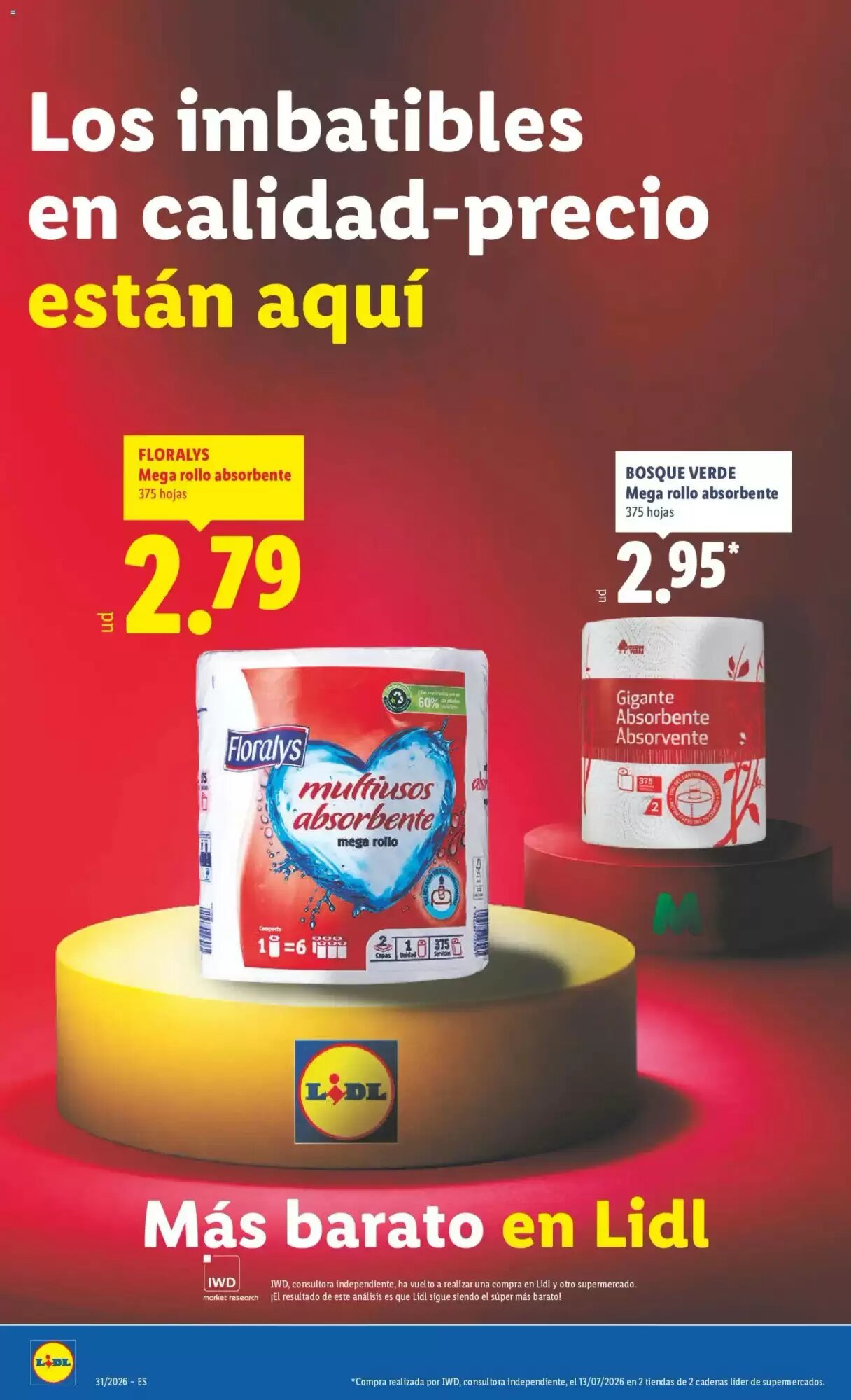 Folleto promocional de Lidl válido desde el 27/07/2026 - Página 14.