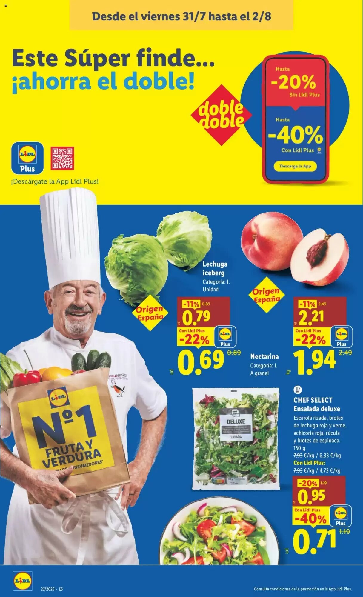 Folleto promocional de Lidl válido desde el 27/07/2026 - Página 18.
