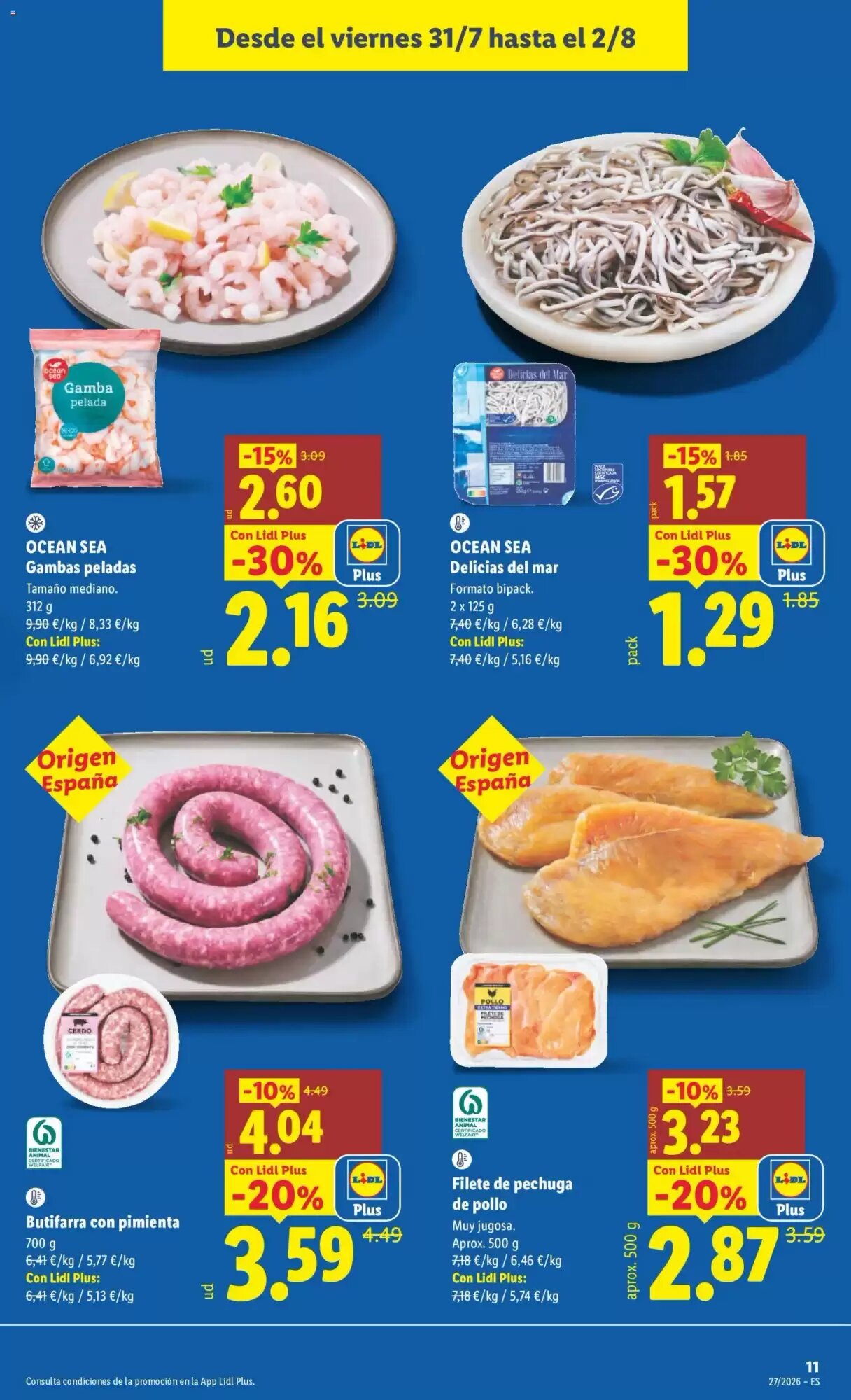 Folleto promocional de Lidl válido desde el 27/07/2026 - Página 19.