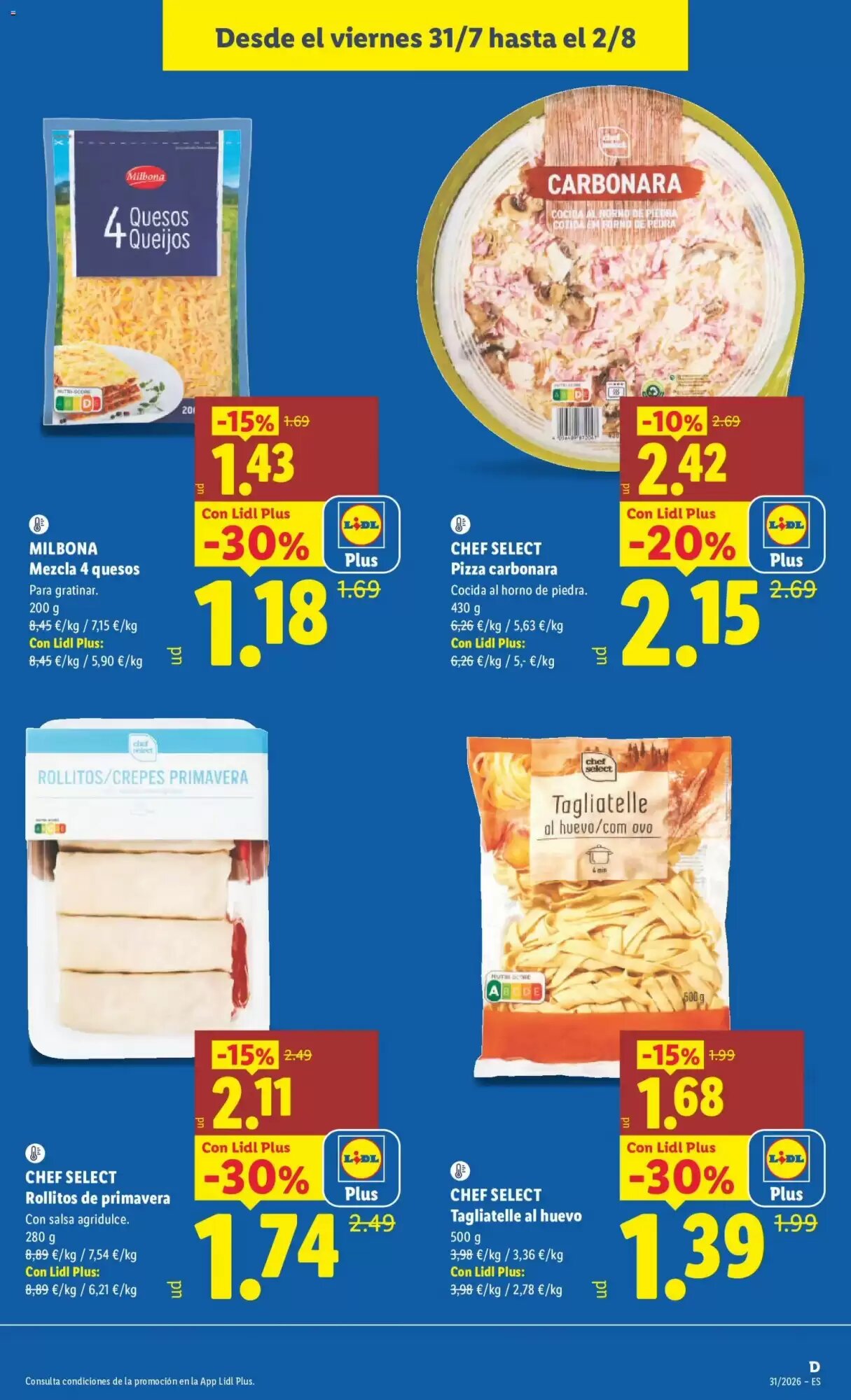 Folleto promocional de Lidl válido desde el 27/07/2026 - Página 21.