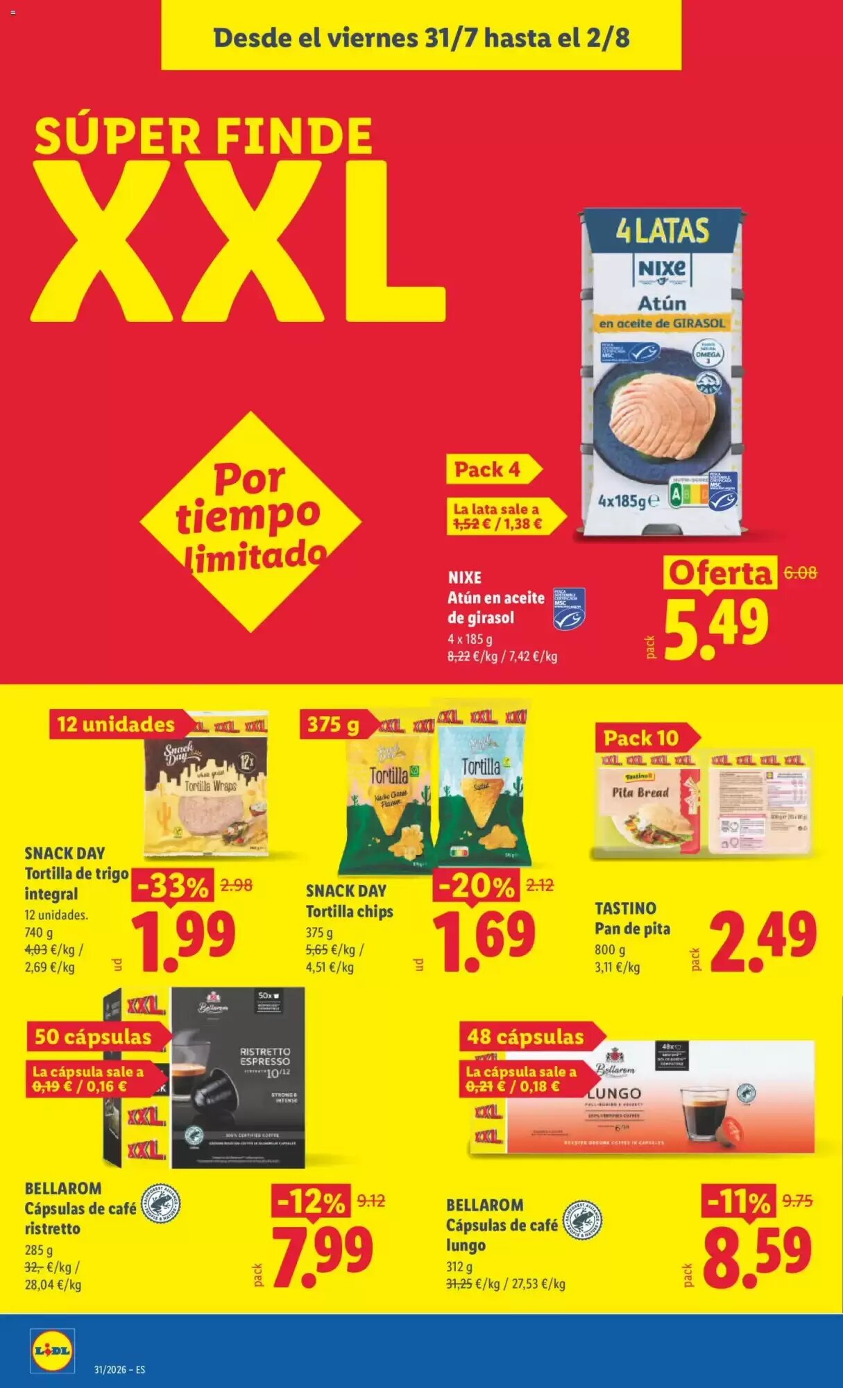 Folleto promocional de Lidl válido desde el 27/07/2026 - Página 24.