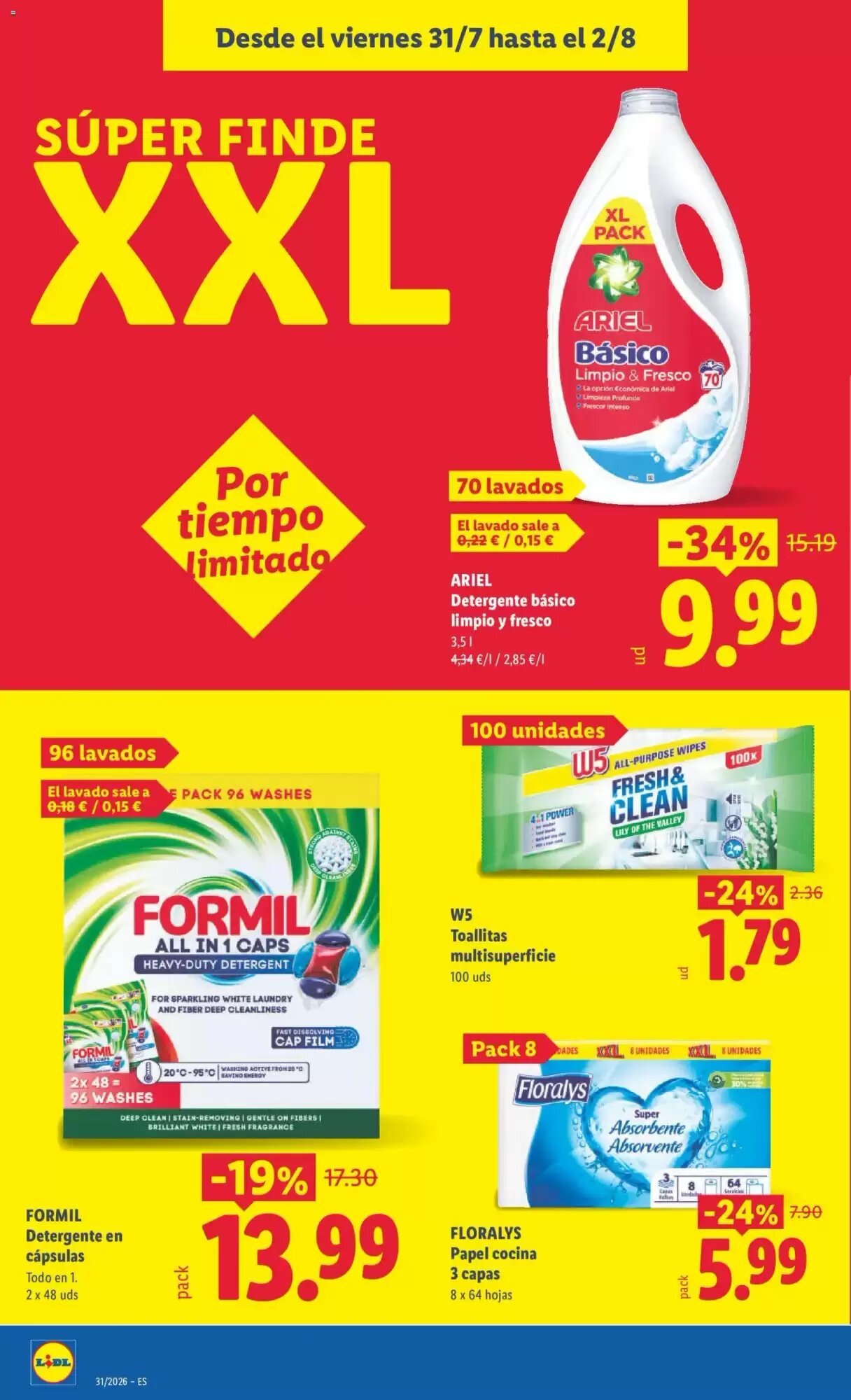 Folleto promocional de Lidl válido desde el 27/07/2026 - Página 26.