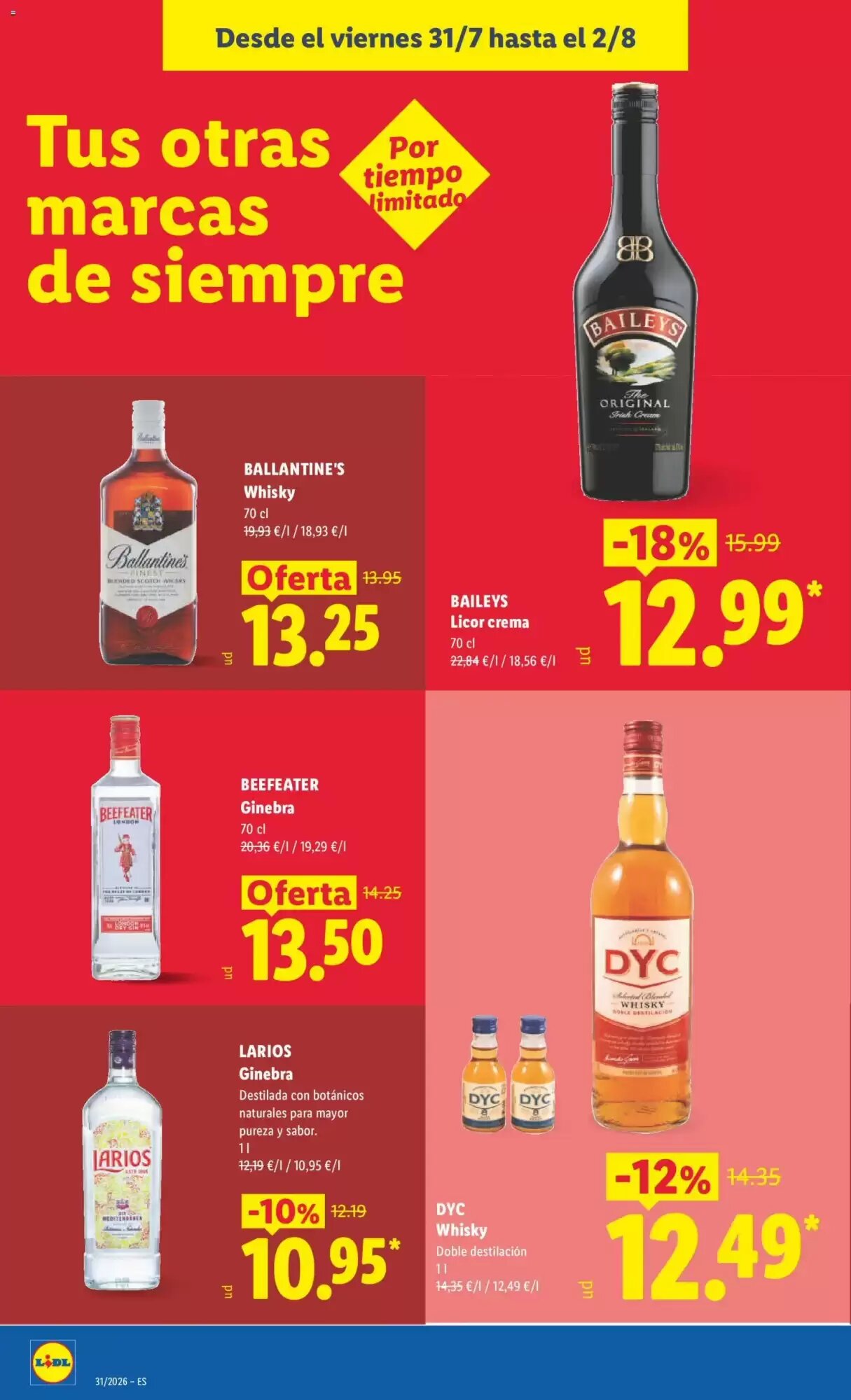 Folleto promocional de Lidl válido desde el 27/07/2026 - Página 30.