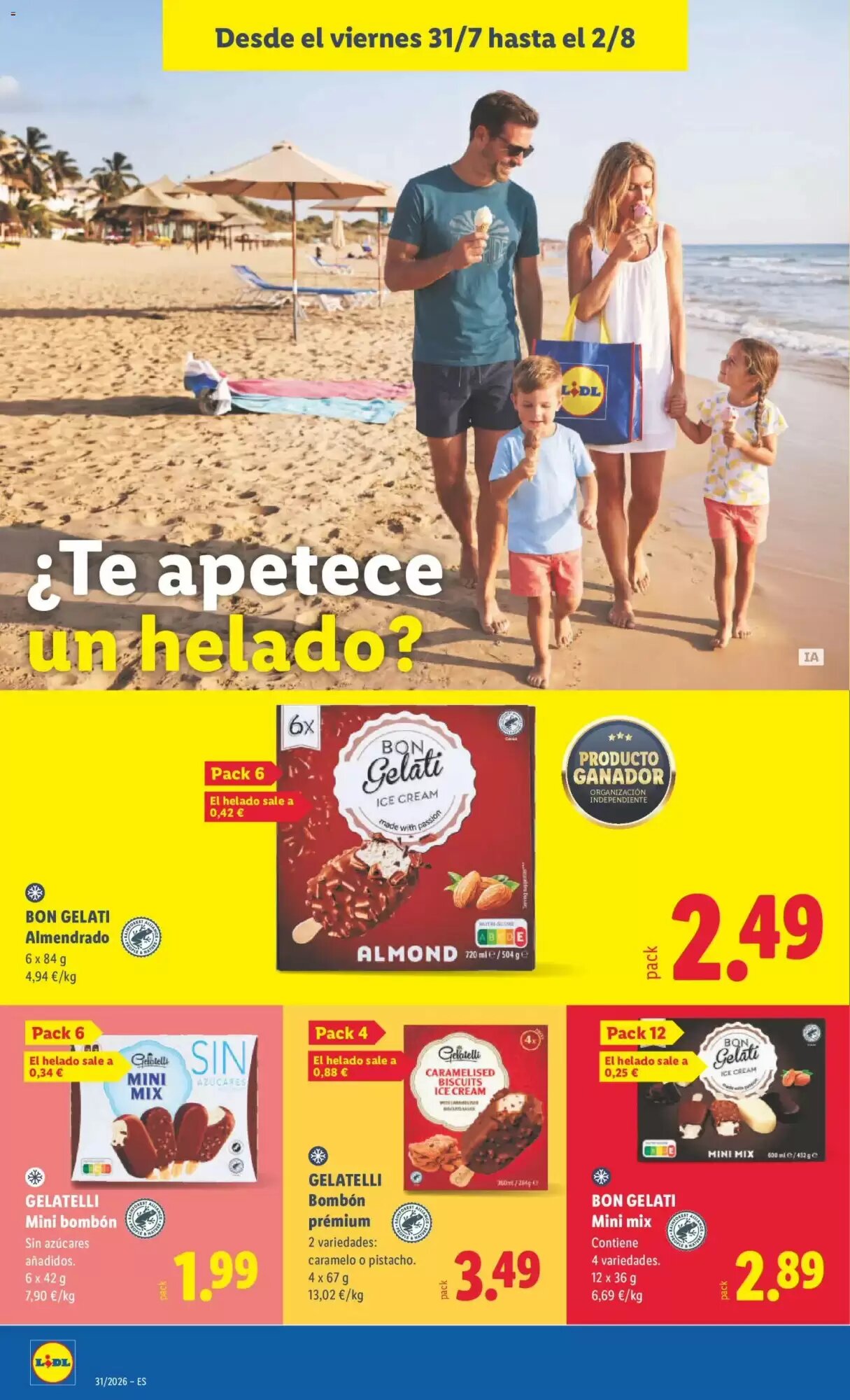 Folleto promocional de Lidl válido desde el 27/07/2026 - Página 34.