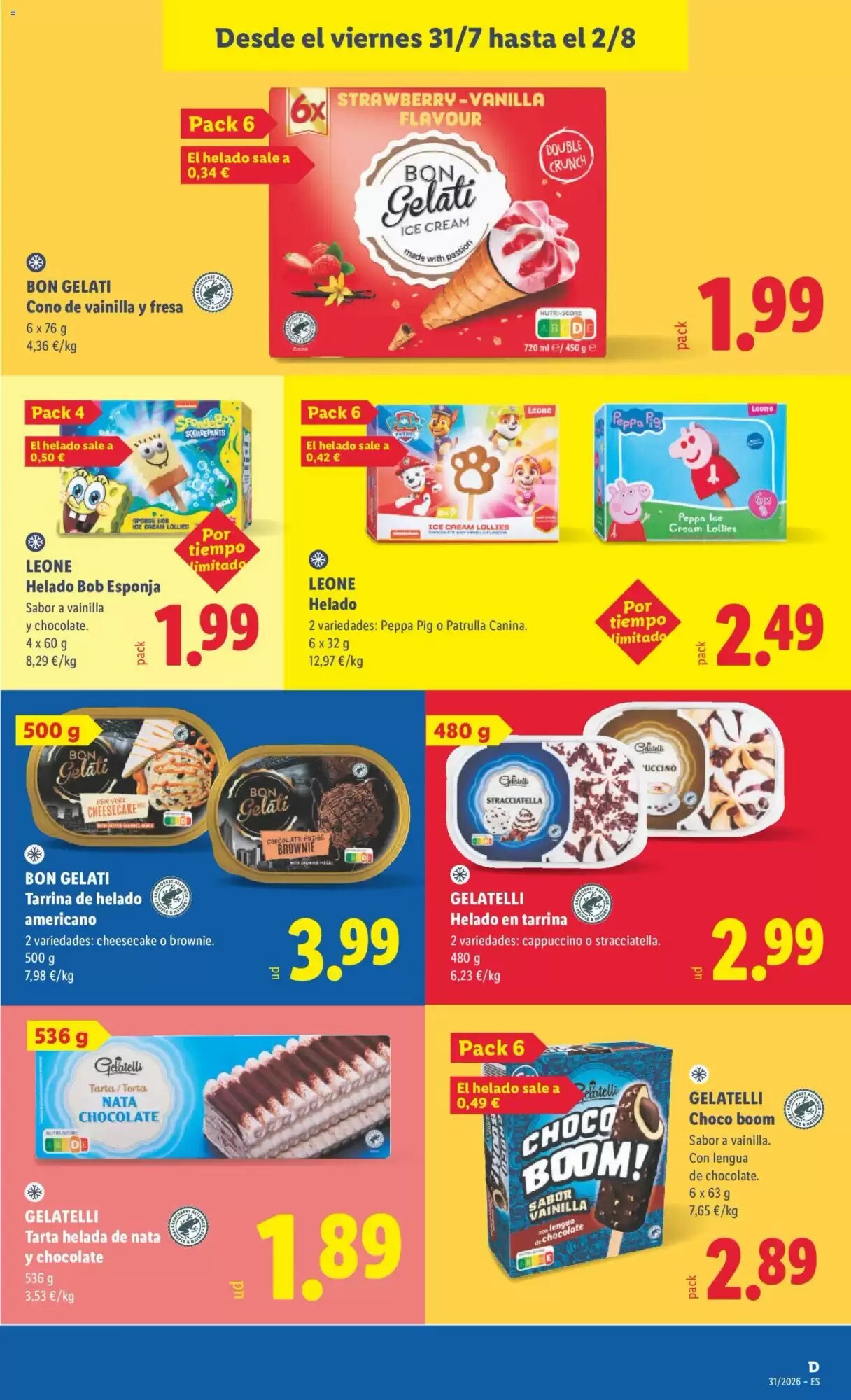 Folleto promocional de Lidl válido desde el 27/07/2026 - Página 35.