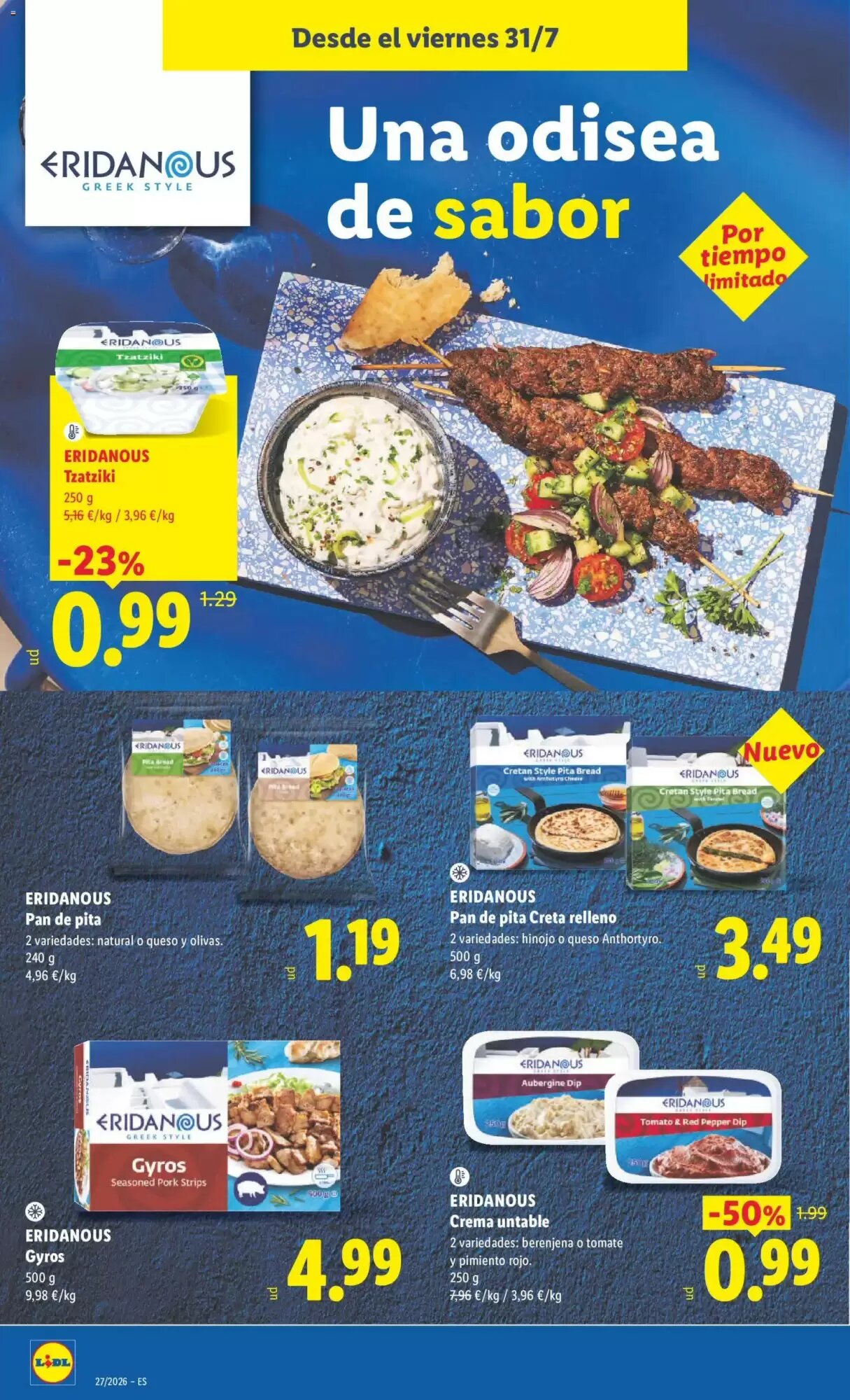 Folleto promocional de Lidl válido desde el 27/07/2026 - Página 36.