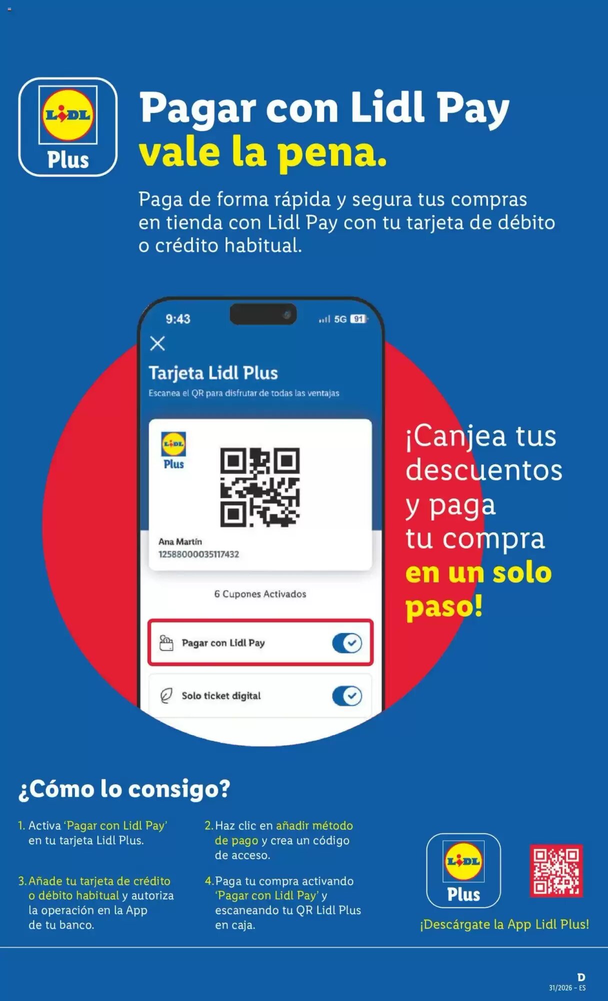 Folleto promocional de Lidl válido desde el 27/07/2026 - Página 45.