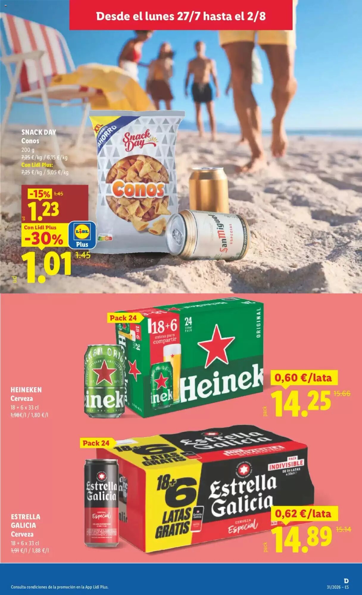 Folleto promocional de Lidl válido desde el 27/07/2026 - Página 9.