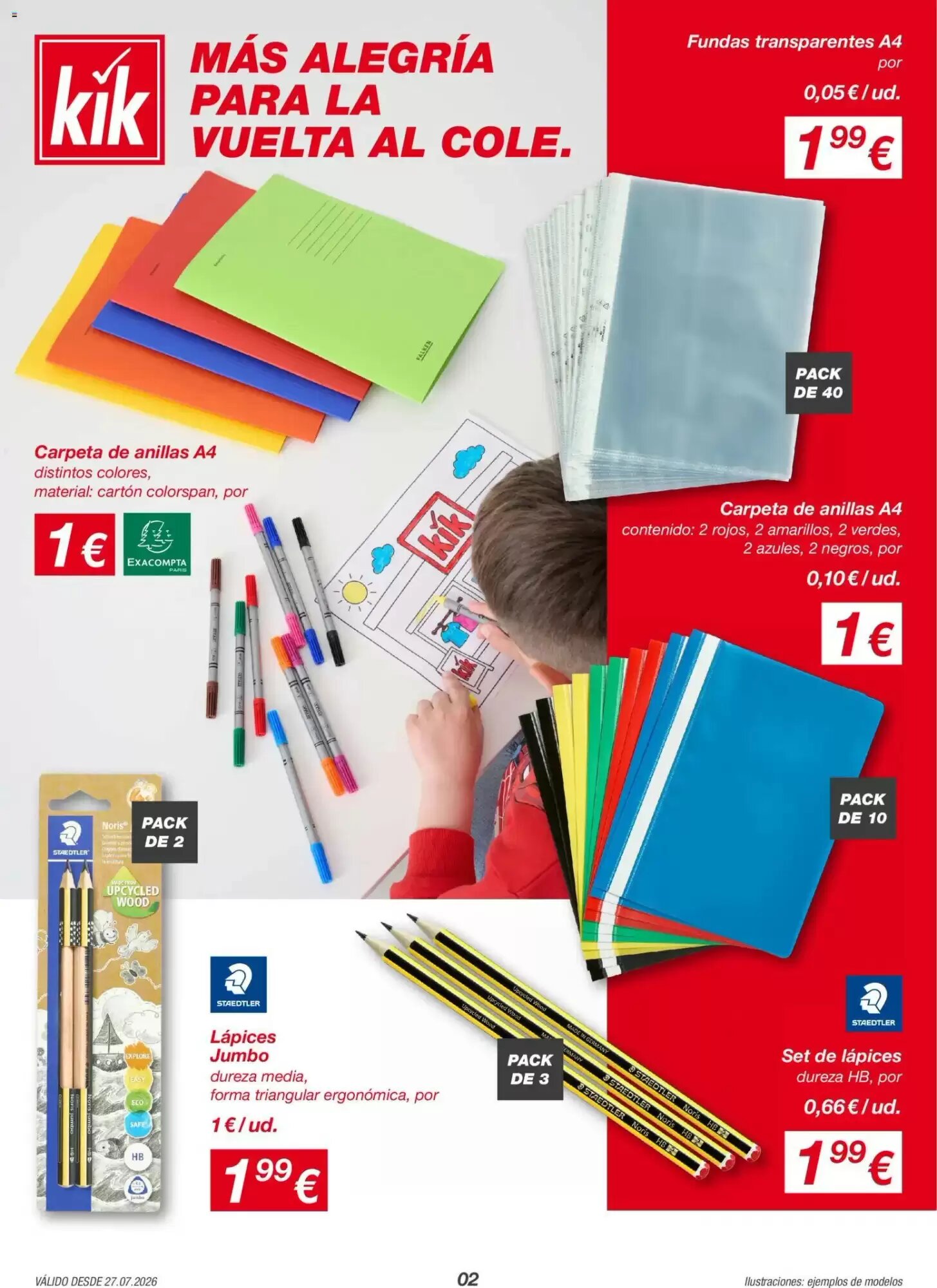 Folleto promocional de KIK válido desde el 27/07/2026 - Página 2.
