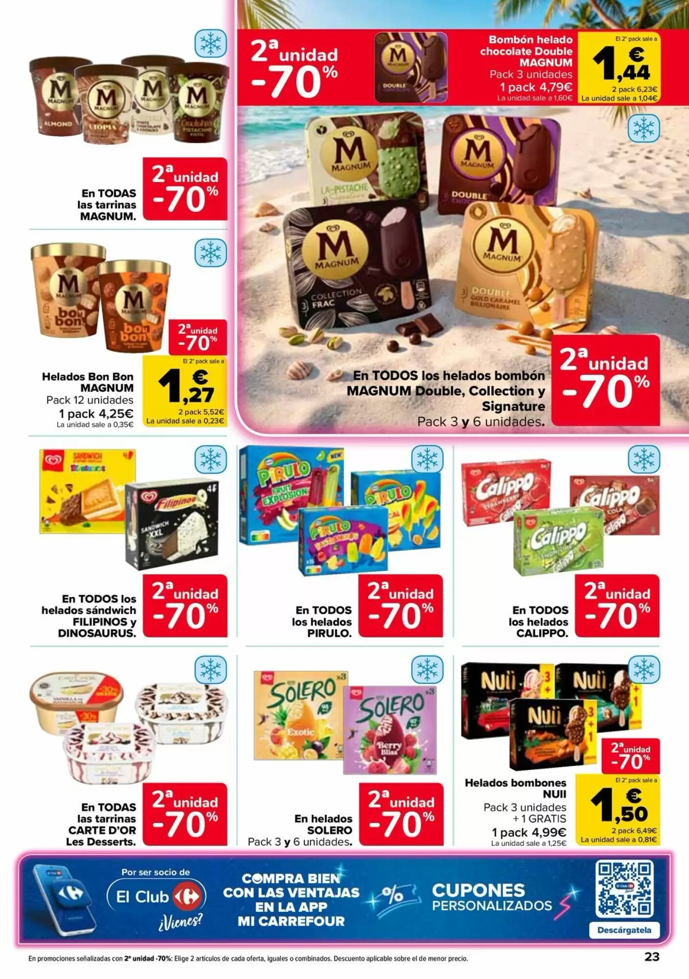 Folleto promocional de Carrefour válido desde el 28/07/2026 - Página 23.